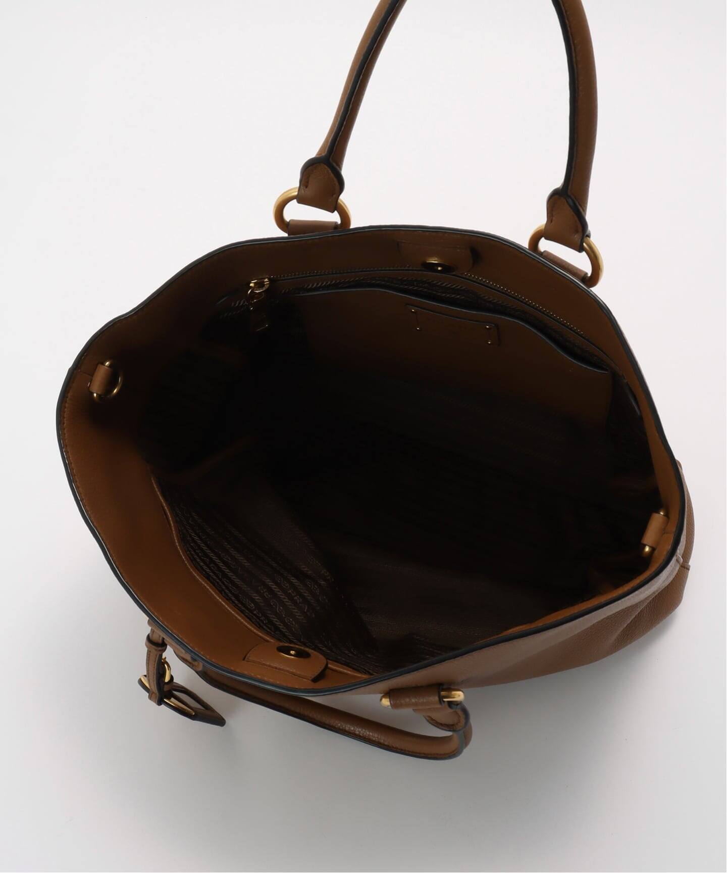 VINTAGE PRADA/プラダ】 vitello phenix tote 2way（トートバッグ 