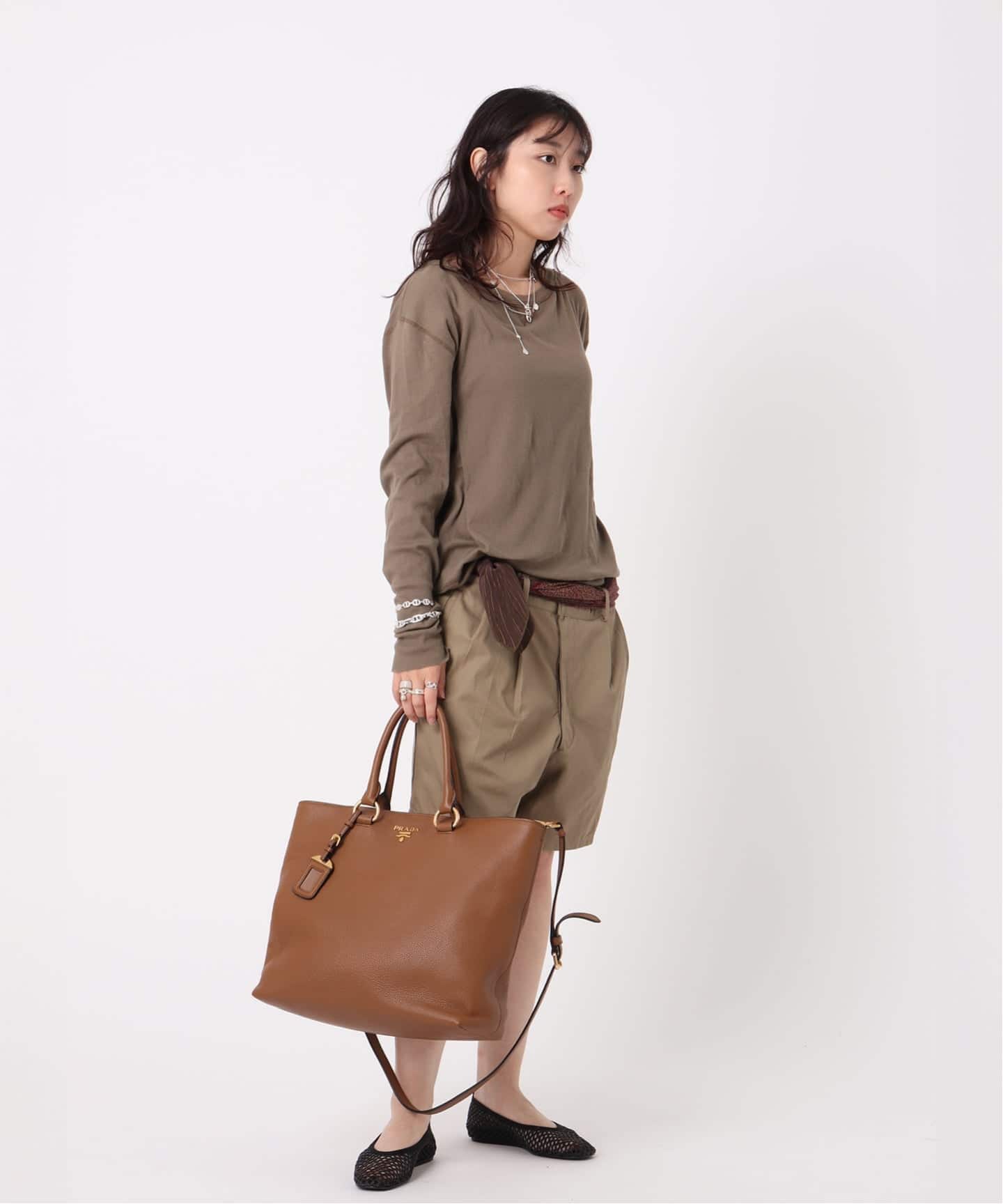 VINTAGE PRADA/プラダ】 vitello phenix tote 2way（トートバッグ