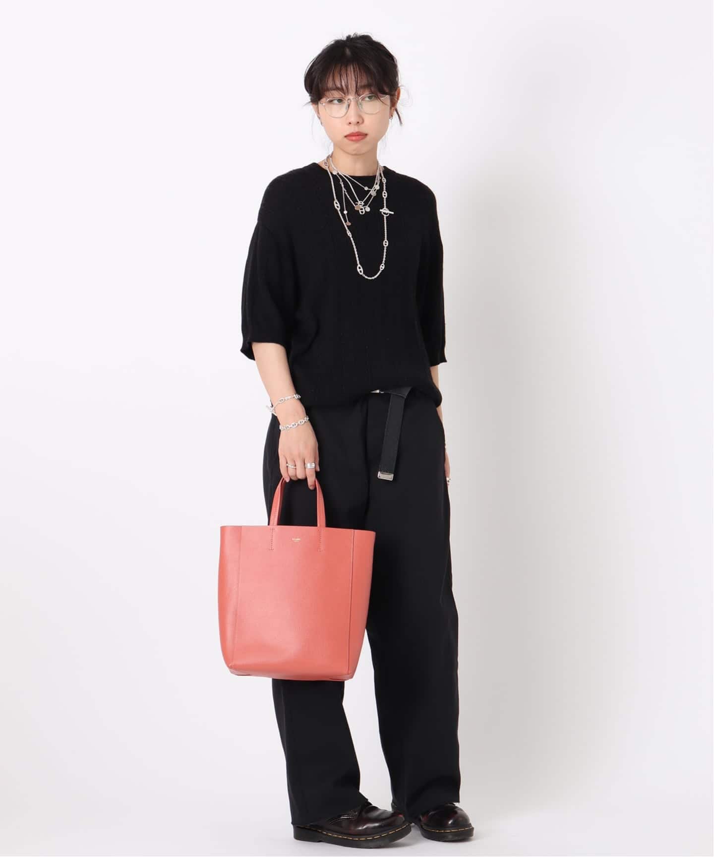 セリーヌ　two-wayバック VINTAGE CELINE/セリーヌ】 Vertical cabas 2way（トートバッグ