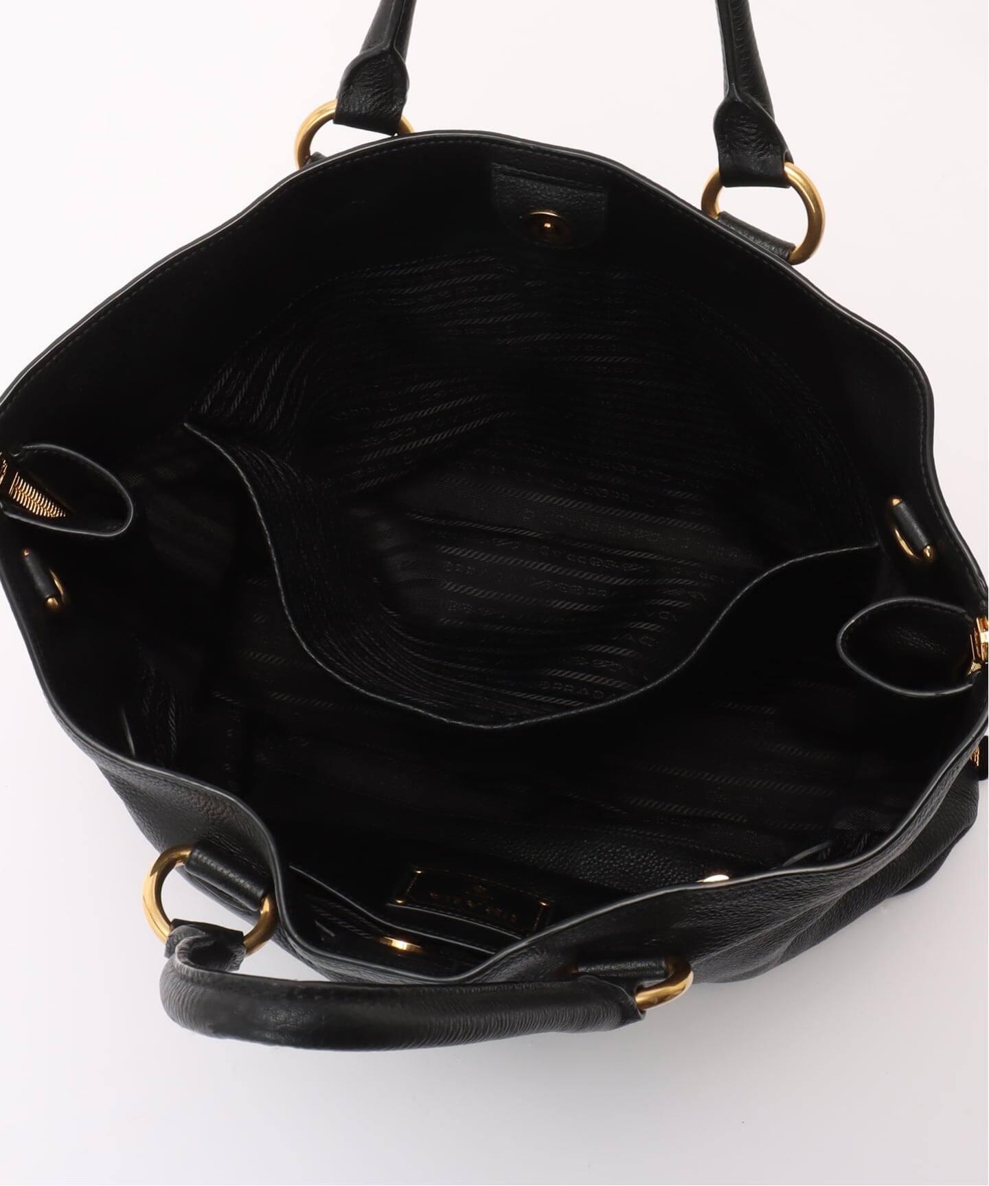 VINTAGE PRADA/プラダ】 vitello phenix tote 2way（トートバッグ