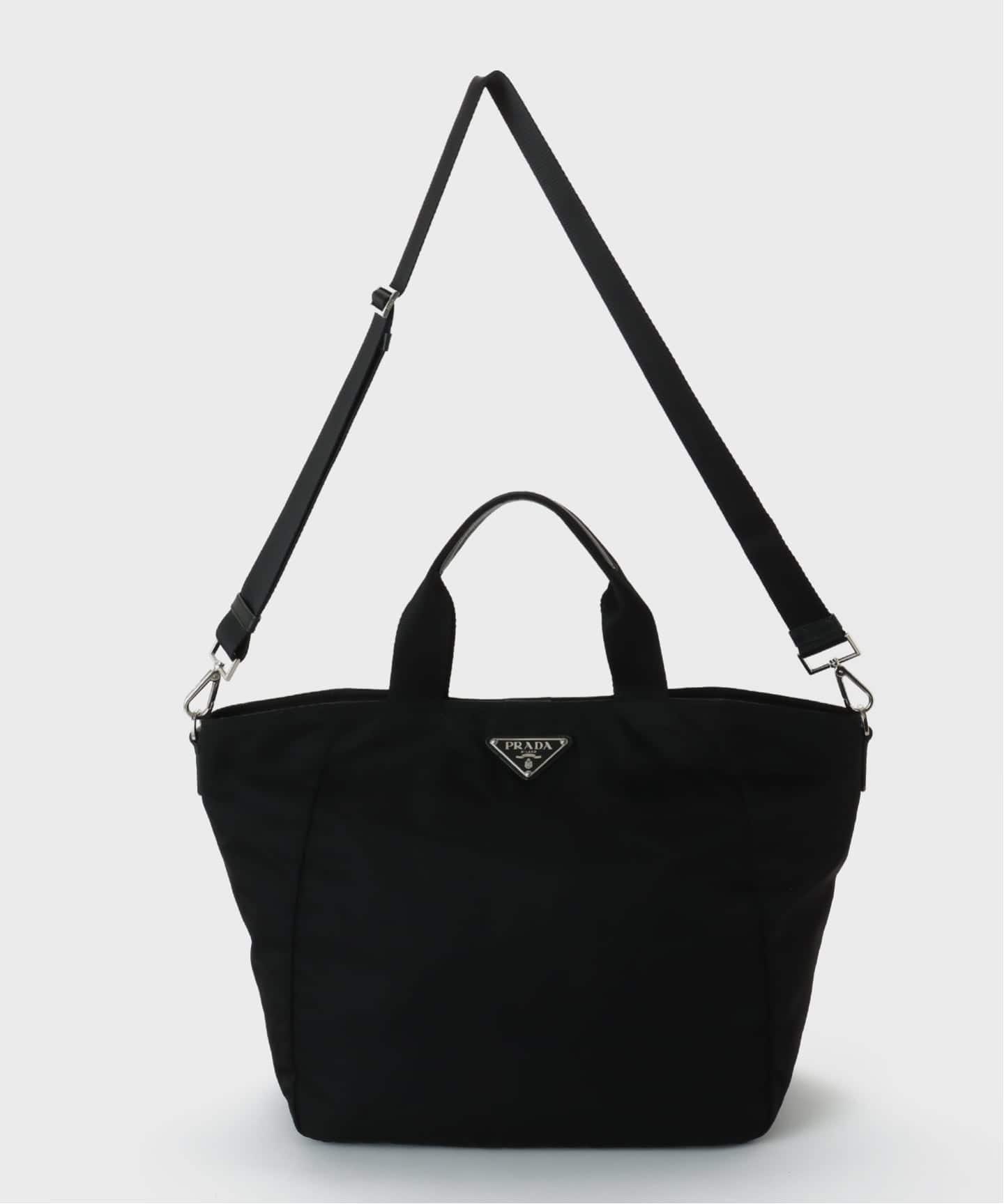 プラダ PRADA B6672F ナイロン トートバッグ ヴィンテージ風 プラダ PRADA B6672F ナイロン トートバッグ ヴィンテージ風