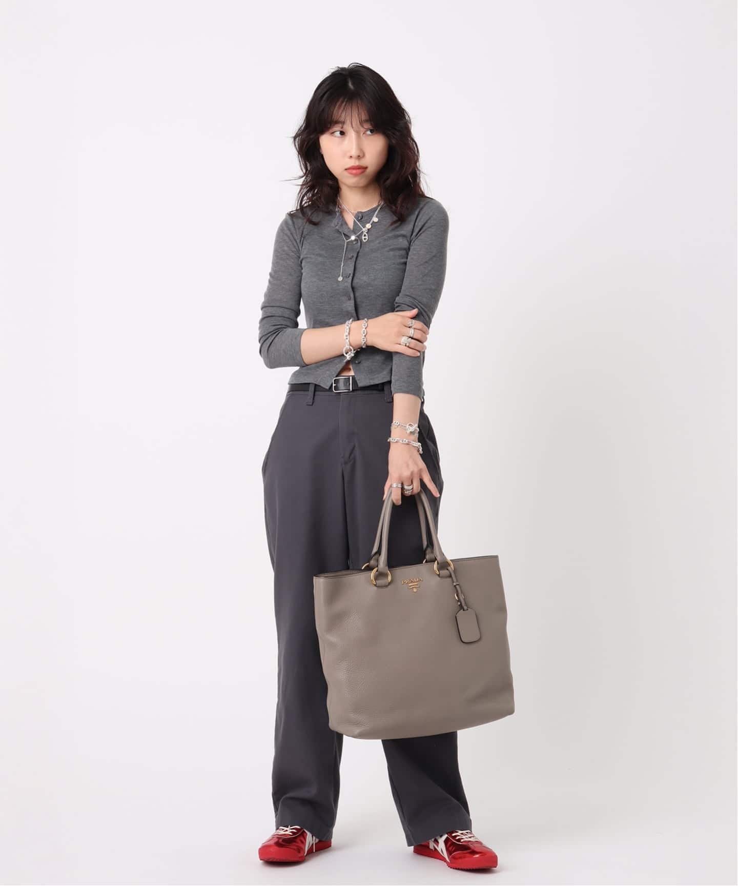 VINTAGE PRADA/プラダ】 vitello tote 2way leather（トート