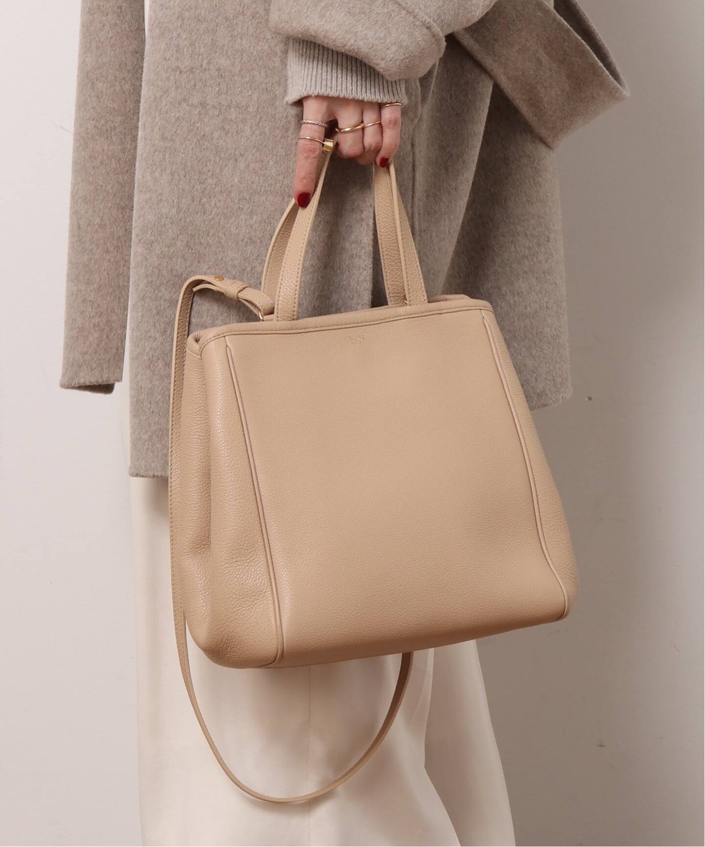 美品 オールドセリーヌ CELINE 2way ヴィンテージ 柄 サルキー 馬車 