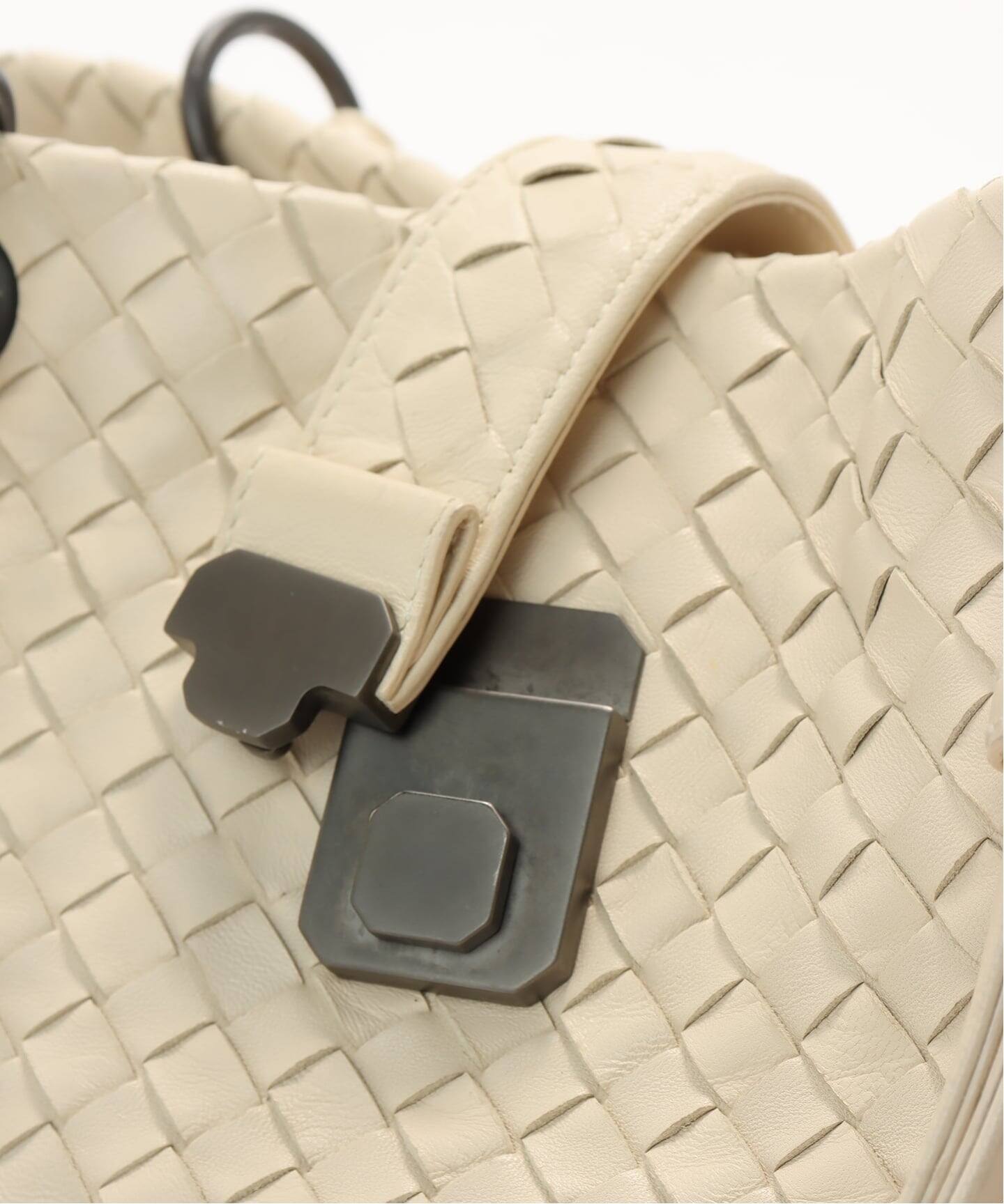 VINTAGE BOTTEGA VENETA/ボッテガ ヴェネタ】ハンドバッグ intrecciato