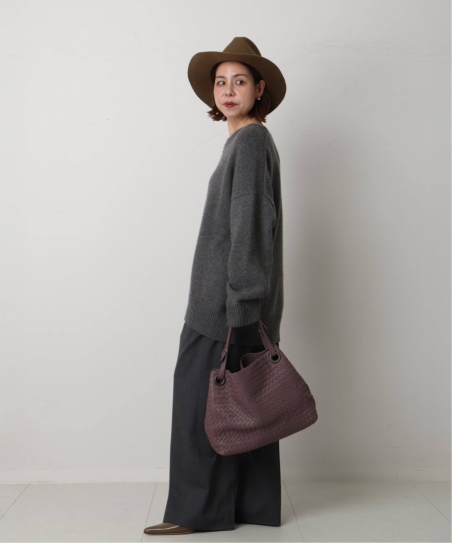VINTAGE BOTTEGA VENETA/ボッテガ ヴェネタ】ハンドバッグ intrecciato