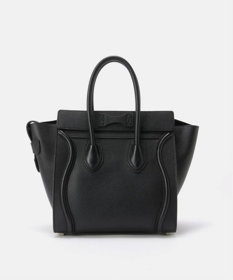 VINTAGE CELINE/セリーヌ】Luggage handbag micro（ハンドバッグ 