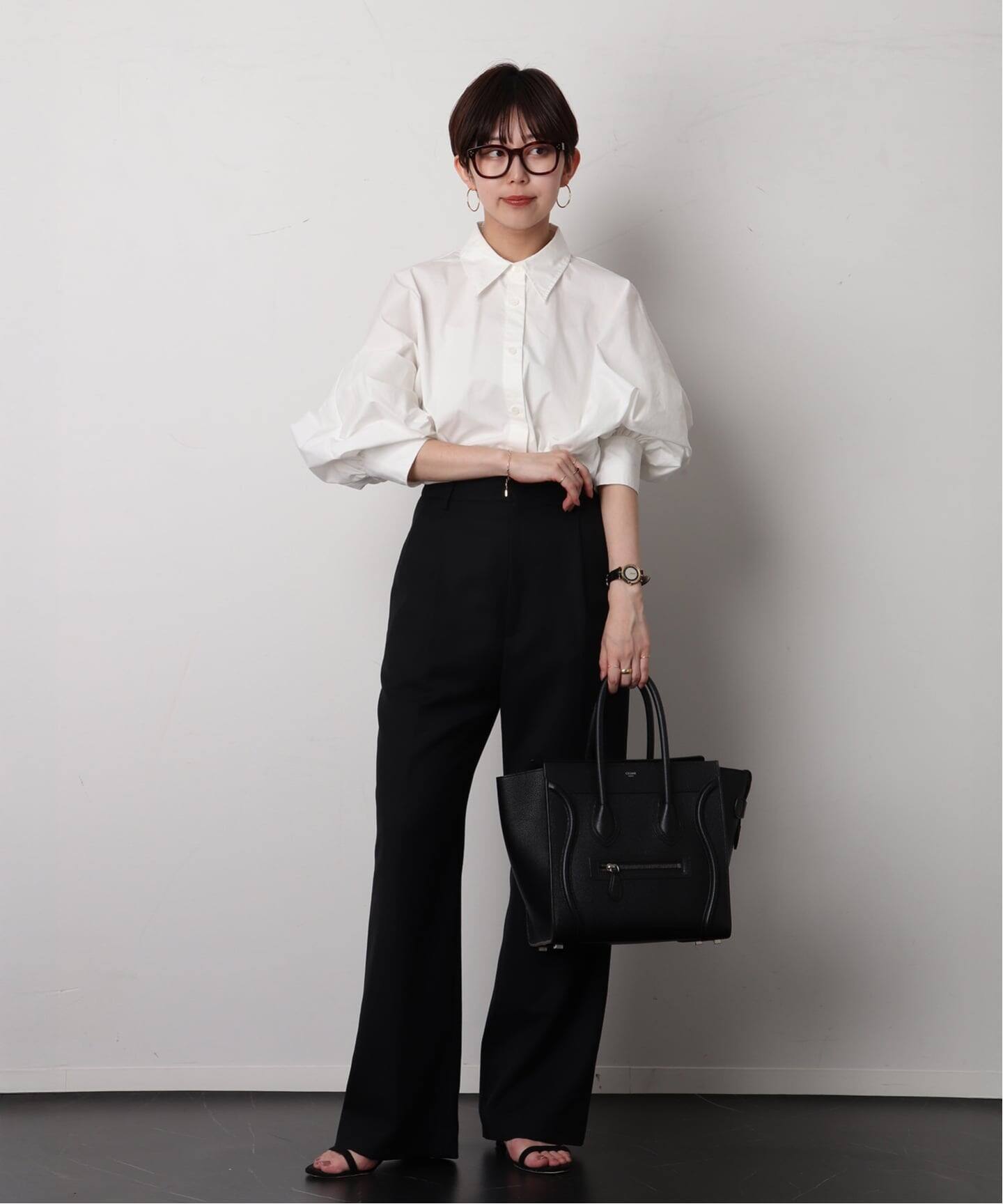 VINTAGE CELINE/セリーヌ】Luggage handbag micro（ハンドバッグ