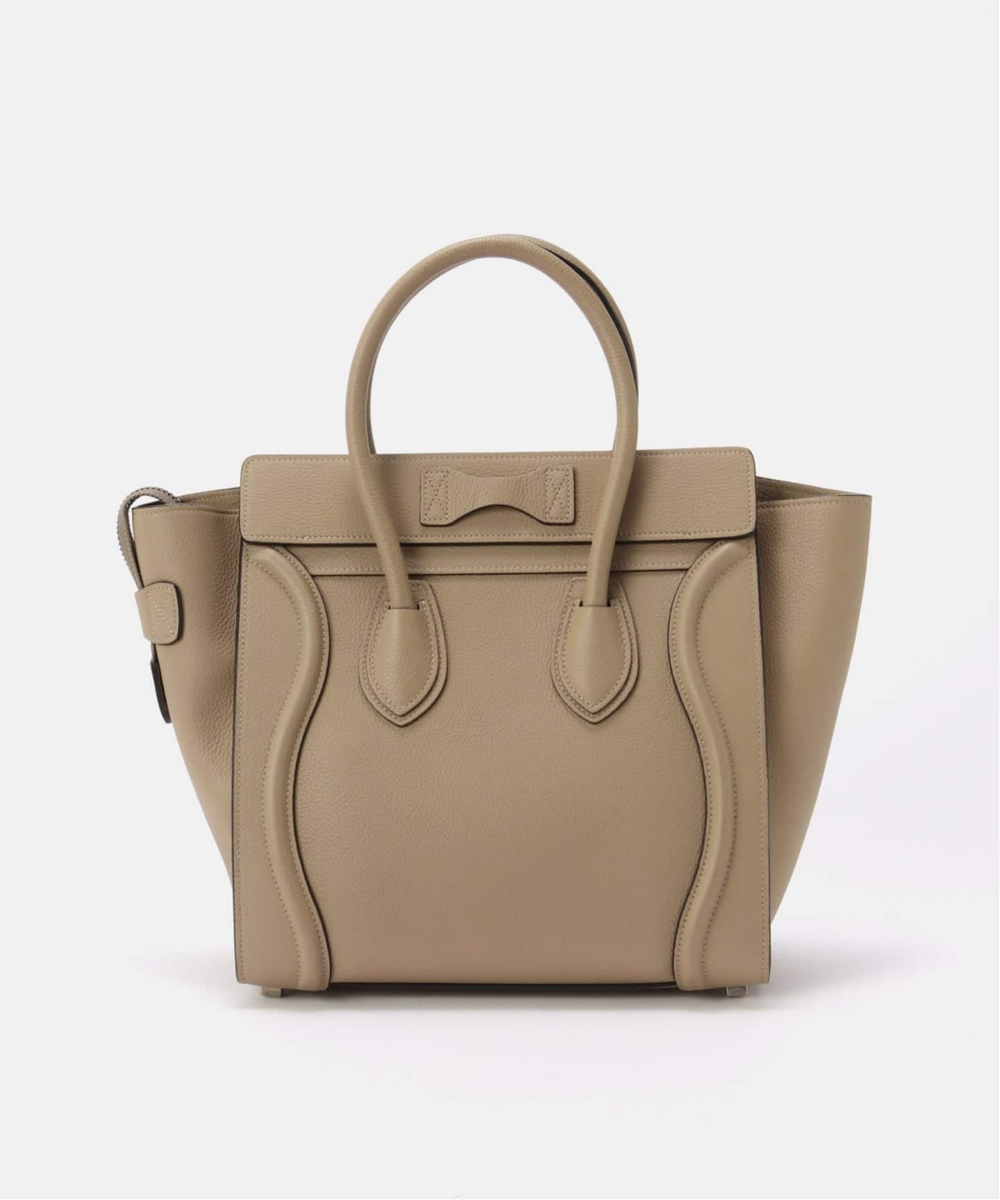 CELINE セリーヌ LUGGAGE Micro ハンドバッグ ベージュ VINTAGE CELINE/セリーヌ】Luggage handbag micro（ハンドバッグ
