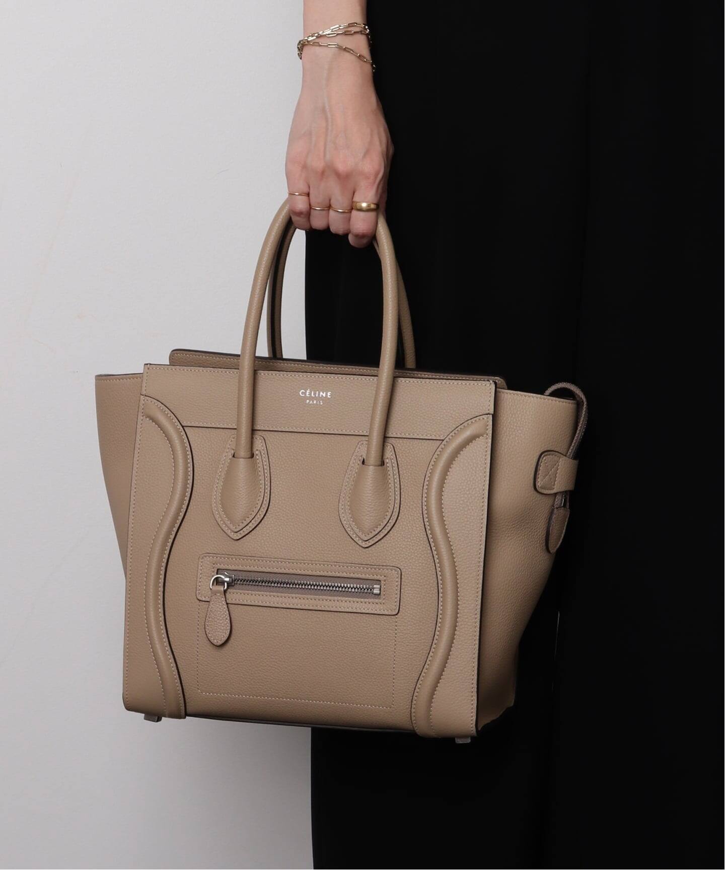 VINTAGE CELINE/セリーヌ】Luggage handbag micro（ハンドバッグ