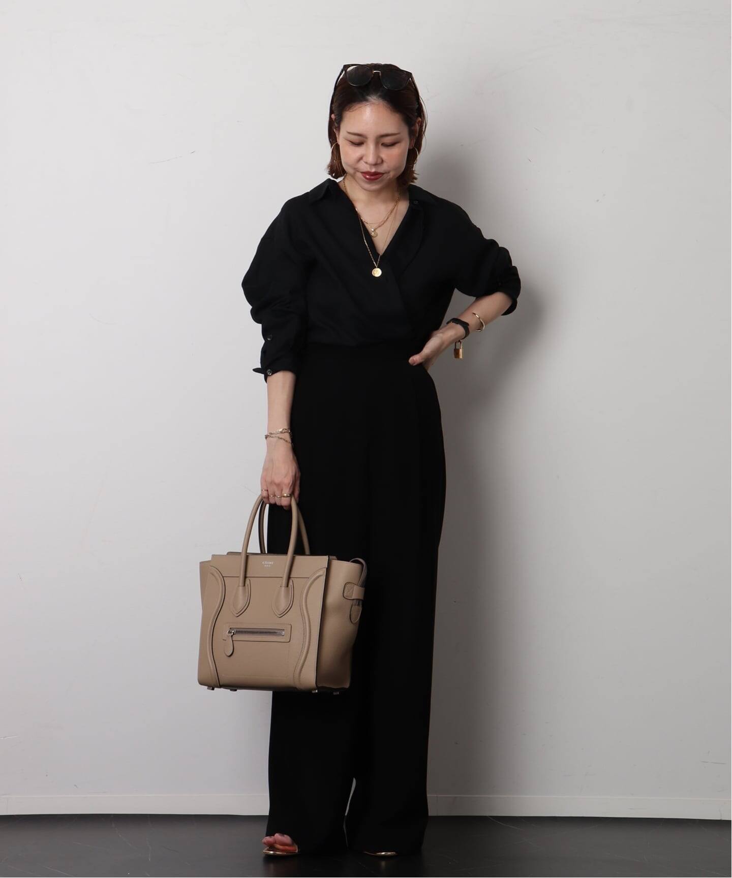 VINTAGE CELINE/セリーヌ】Luggage handbag micro（ハンドバッグ