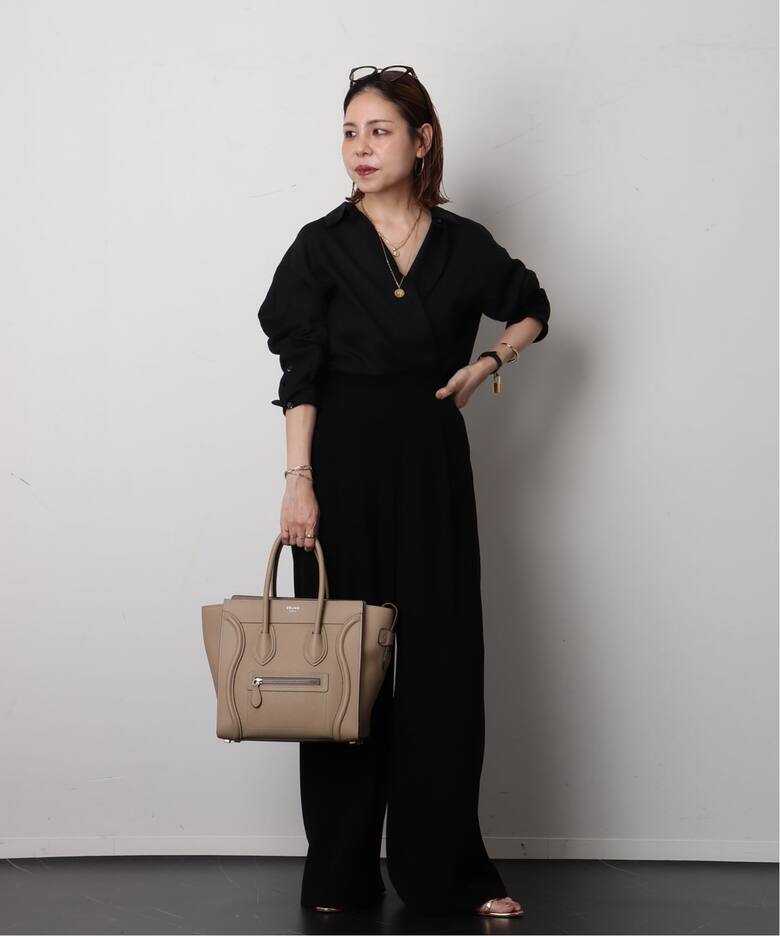 VINTAGE CELINE/セリーヌ】Luggage handbag micro（ハンドバッグ 