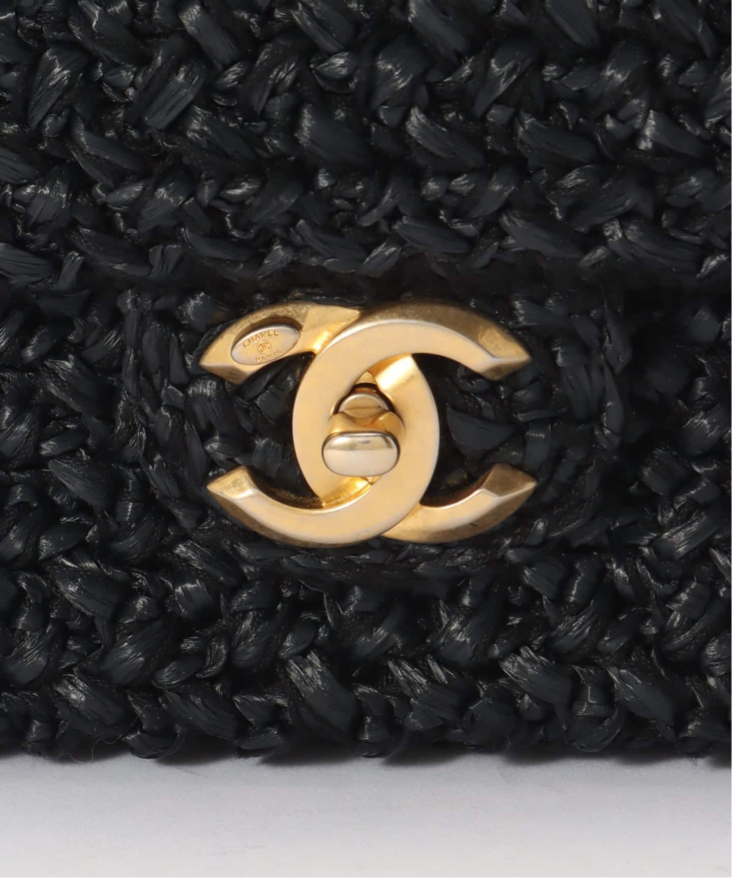 CHANEL/シャネル】チェーンショルダーバッグ 25 raffia（ハンドバッグ