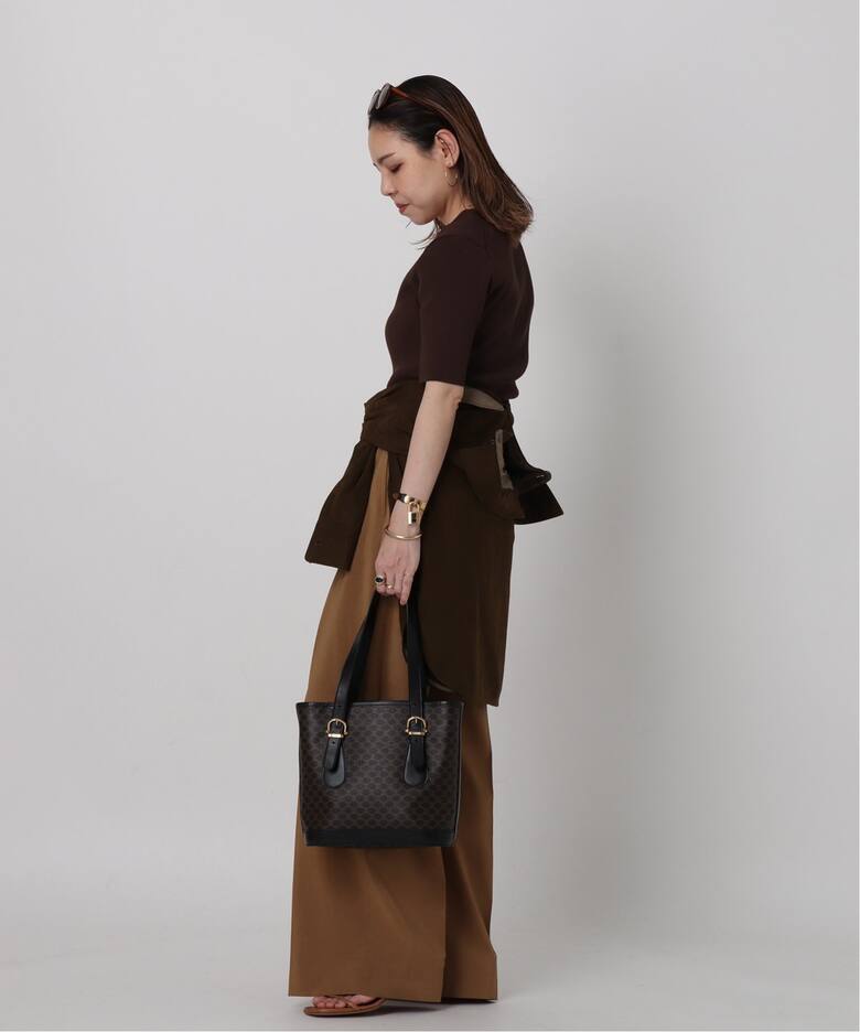 VINTAGE CELINE/セリーヌ】マカダム トートバッグ（トートバッグ 