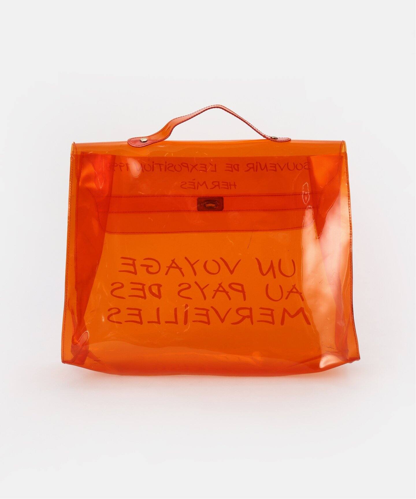 VINTAGE HERMES/エルメス】 Vinyl kelly（ハンドバッグ）｜DECOUVERTE  