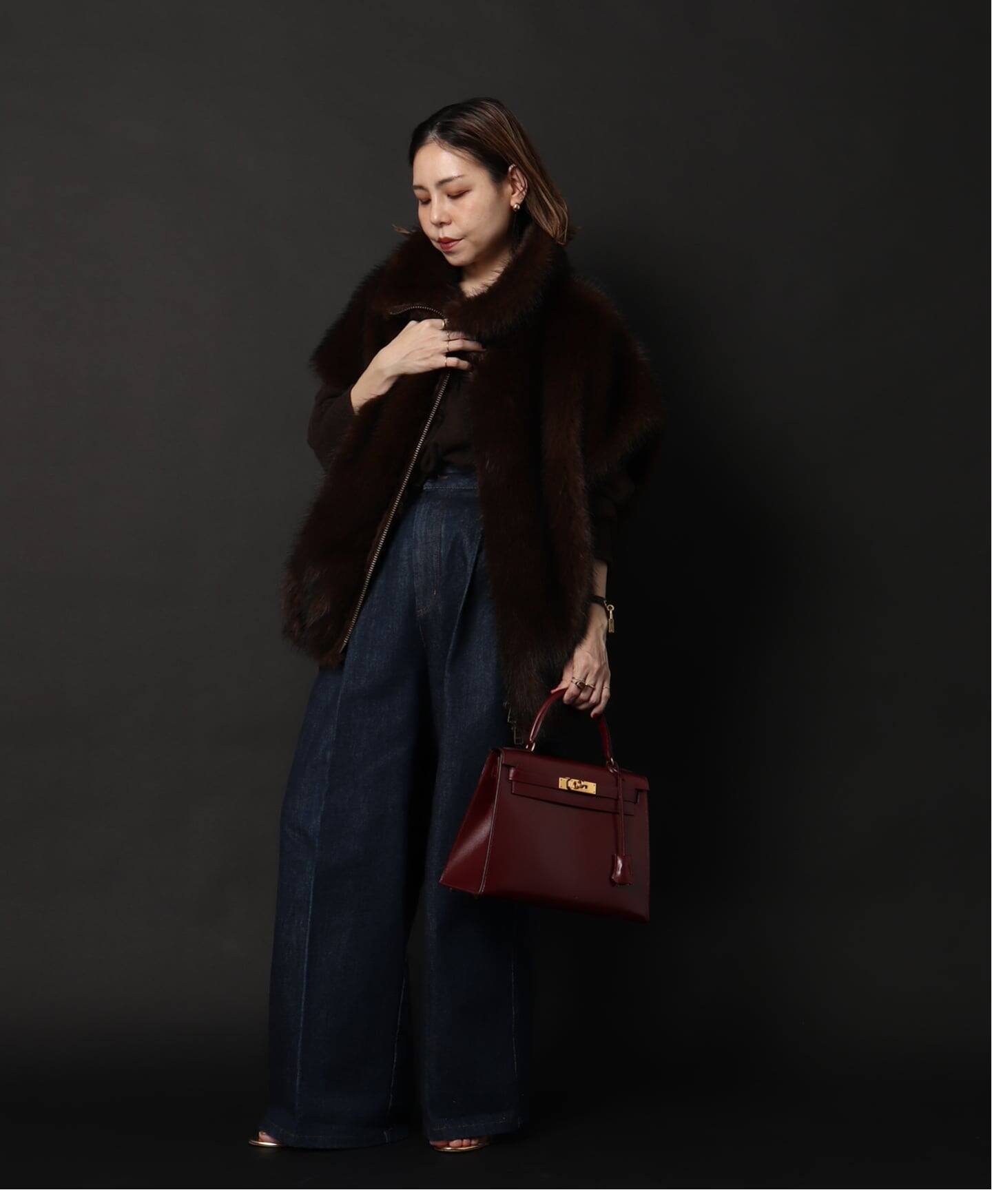 VINTAGE HERMES/エルメス】 Kelly 28（ハンドバッグ）｜DECOUVERTE