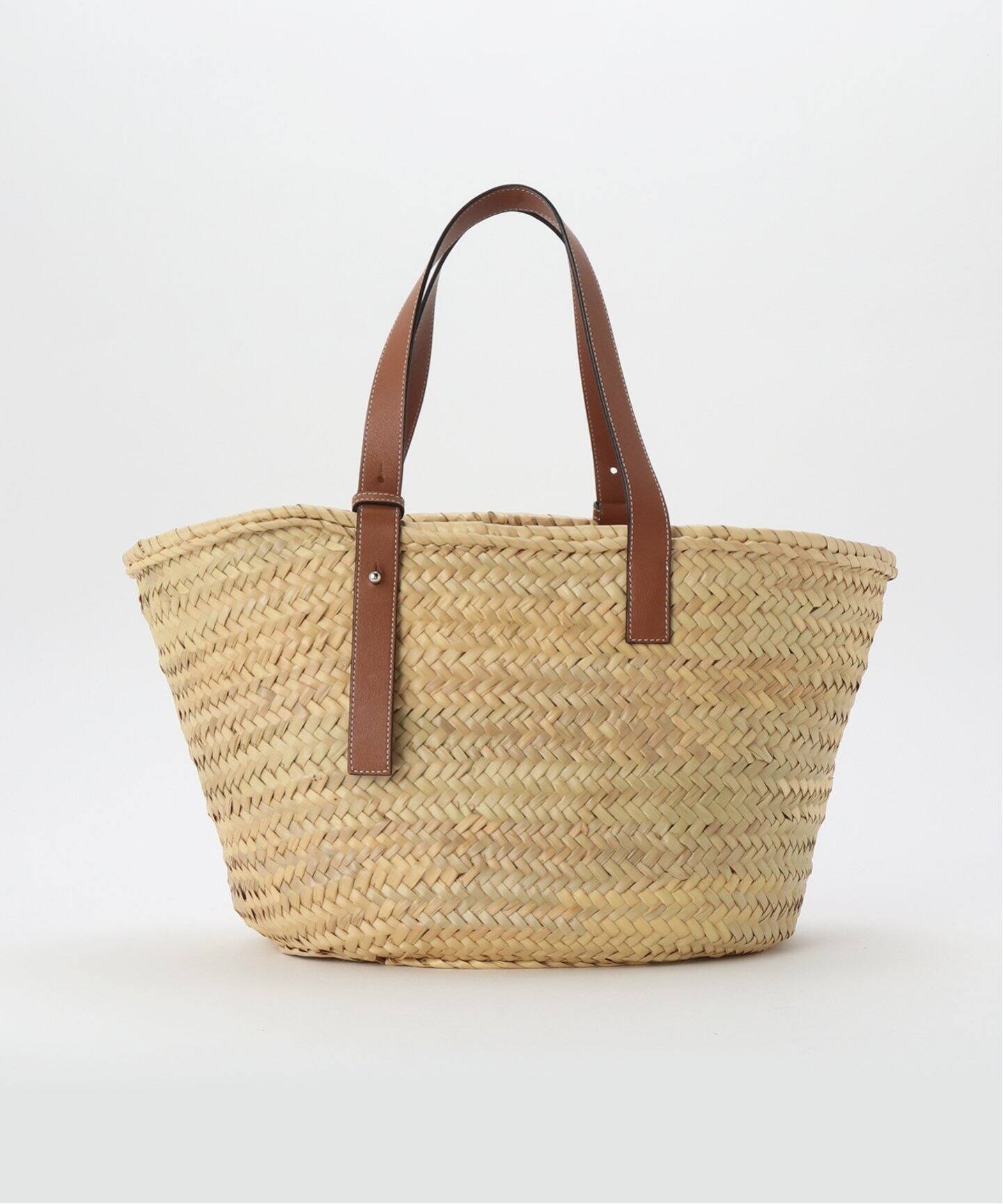 LOEWE ブラウン かごバッグ 保存袋付き