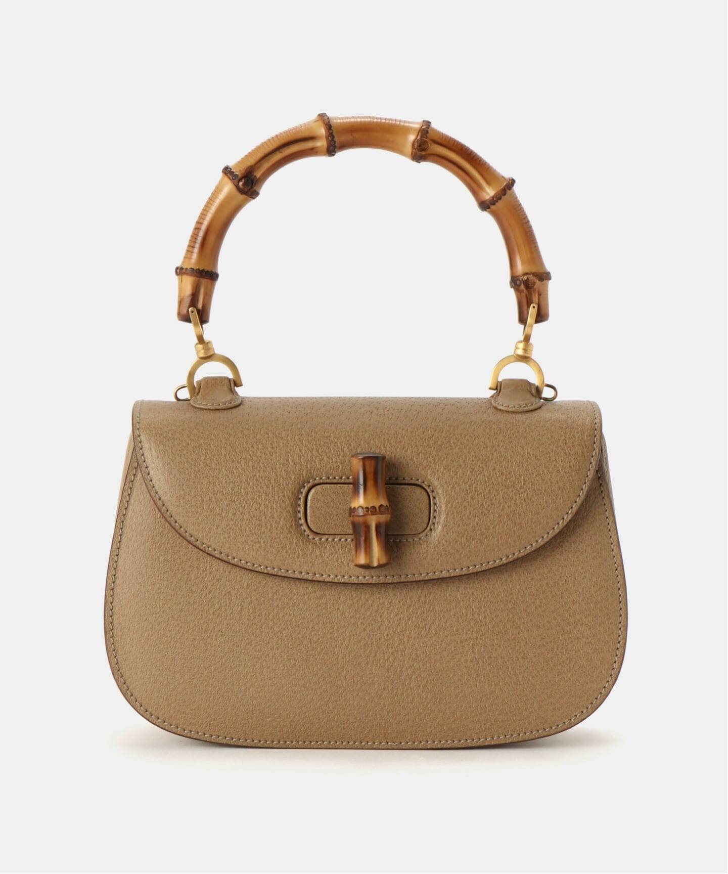 VINTAGE GUCCI/グッチ】 Bamboo classic 26 2way（ハンドバッグ