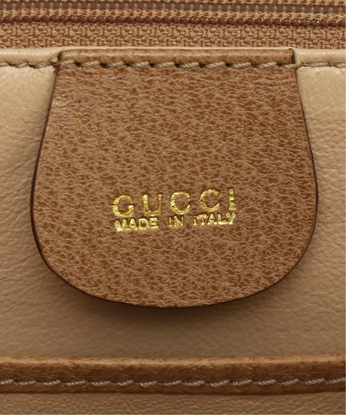 グッチ 2WAYハンドバッグ 268641 ベージュ グッチ 2WAYハンドバッグ 268641 ベージュ レザー 中古 ストラップ付
