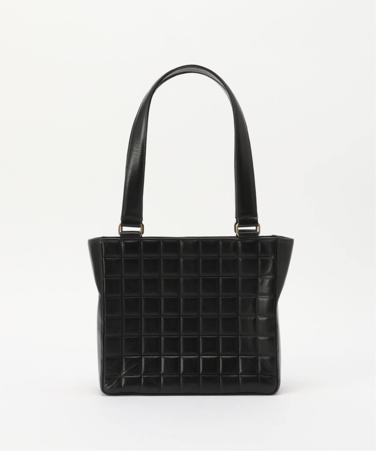 シャネル マトラッセ チョコバー キャンバス ハンド トート バッグ シャネル(Chanel) チョコバー チェーン レディース レザー