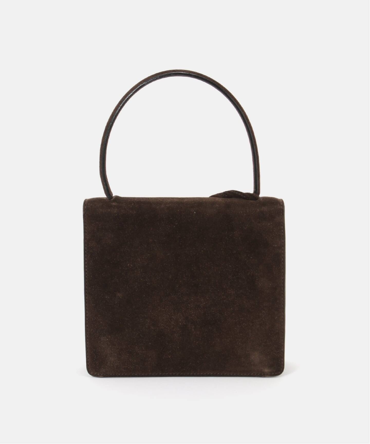 LOEWE ロエベ バルセロナ スエード ハンドバッグ ショルダーバッグ