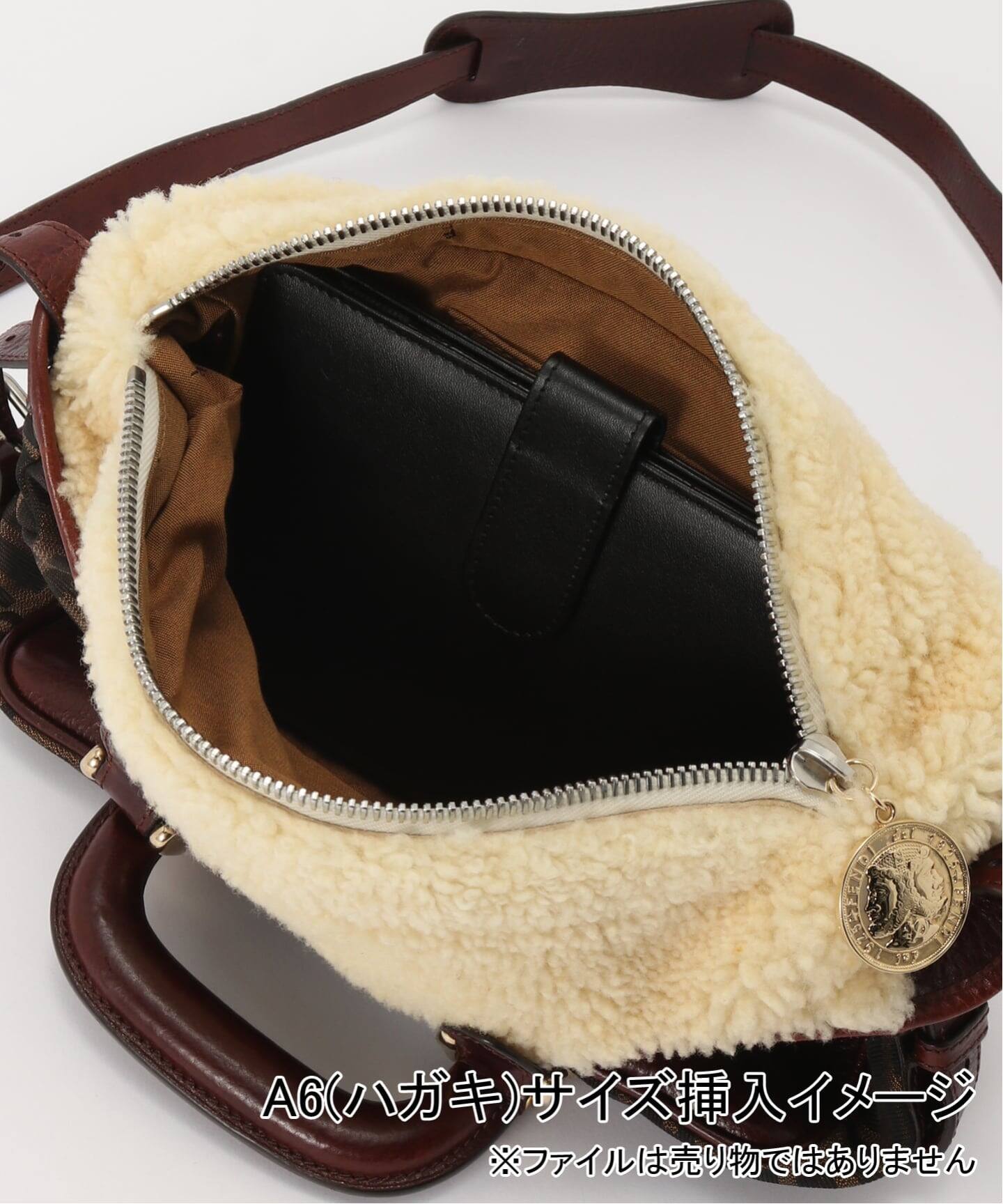 美品!希少 FENDI 2way zucca hand bag フェンディ FENDI Pre-Loved Zucca 2Way handbag for Women - Brown in UAE