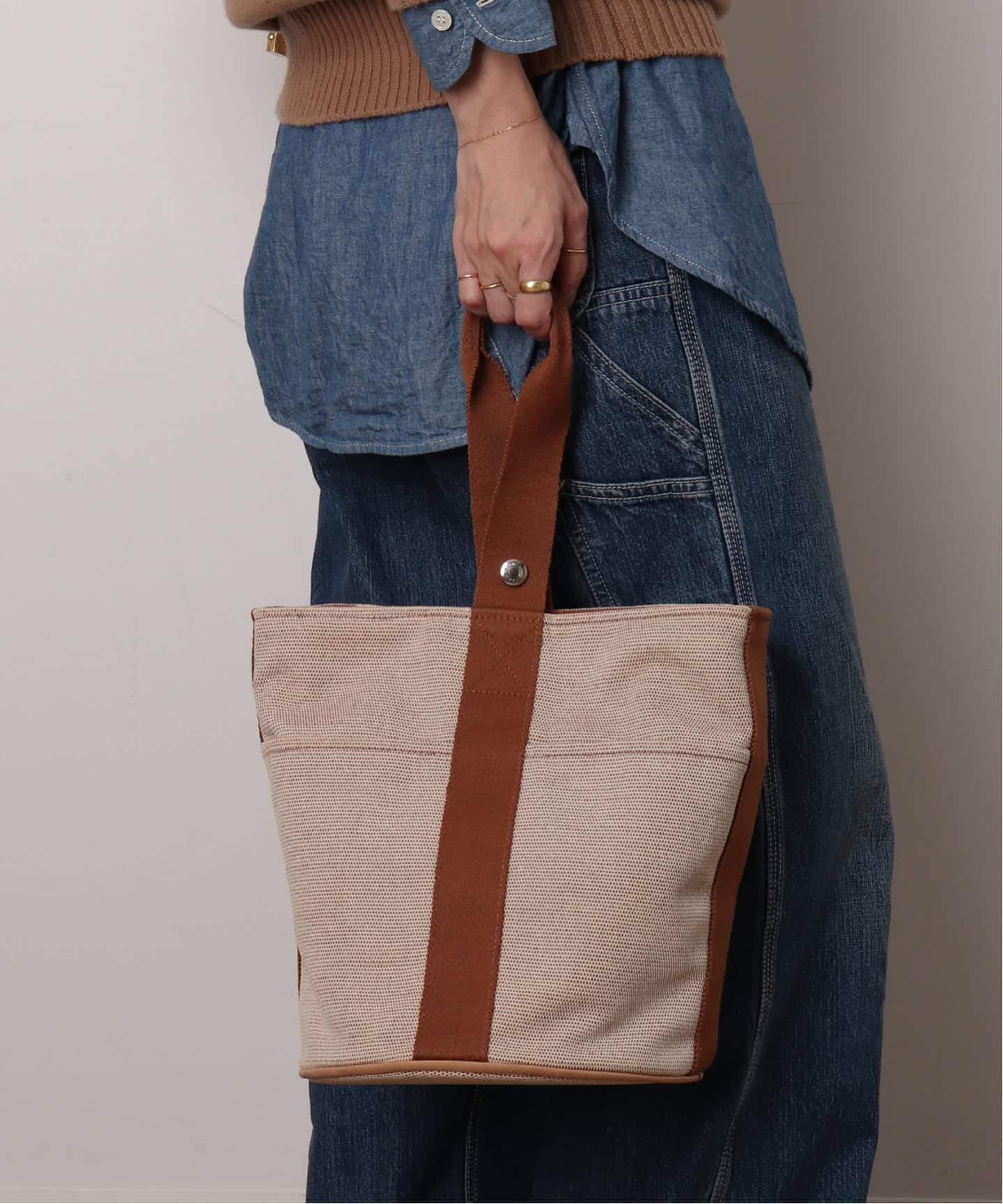 VINTAGE HERMES/エルメス】Saxo mm（ハンドバッグ）｜DECOUVERTE