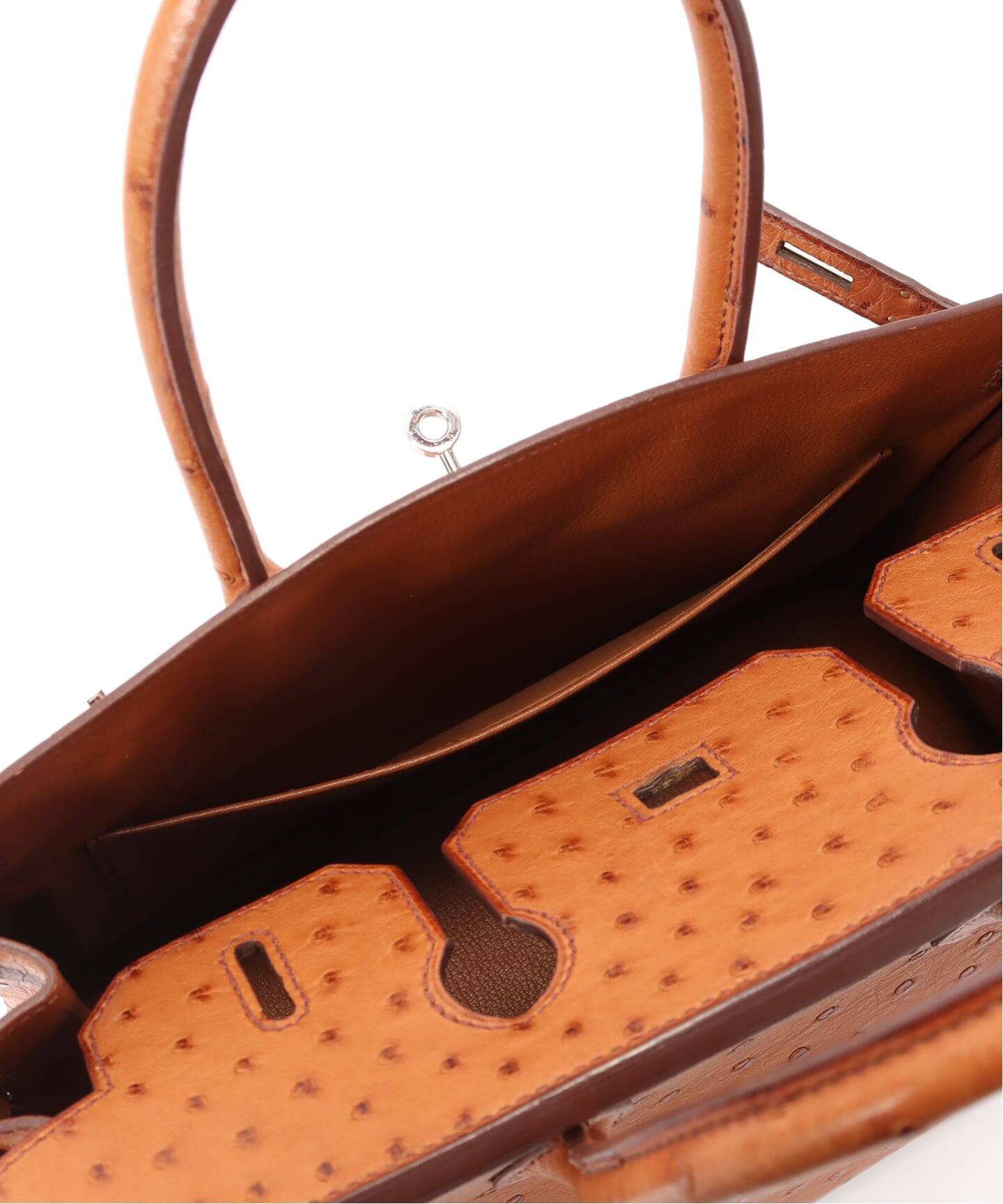 VINTAGE HERMES/エルメス】 Birkin 30 ostrich（ハンドバッグ