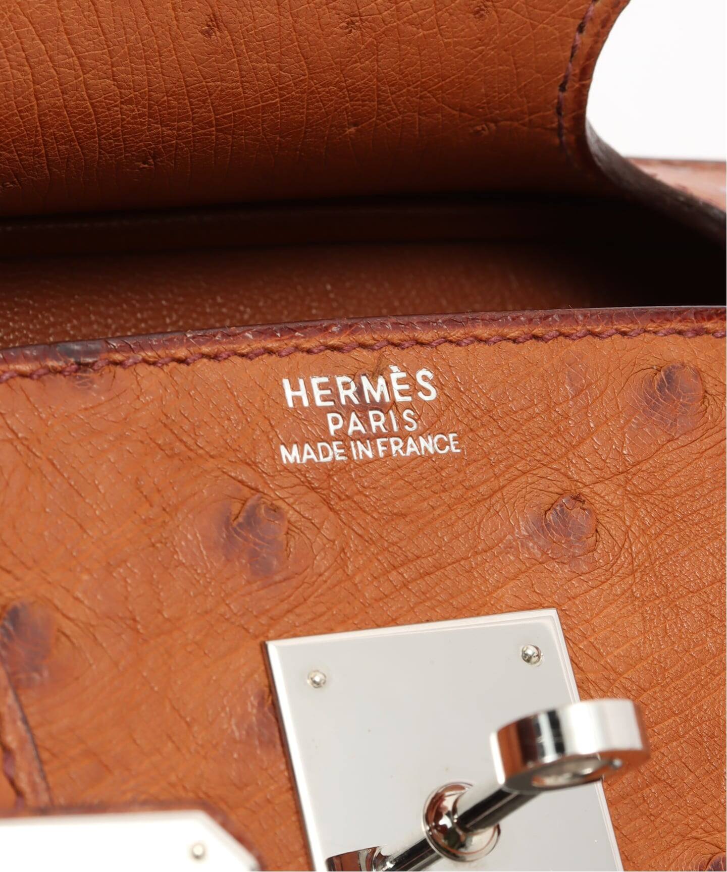 VINTAGE HERMES/エルメス】 Birkin 30 ostrich（ハンドバッグ