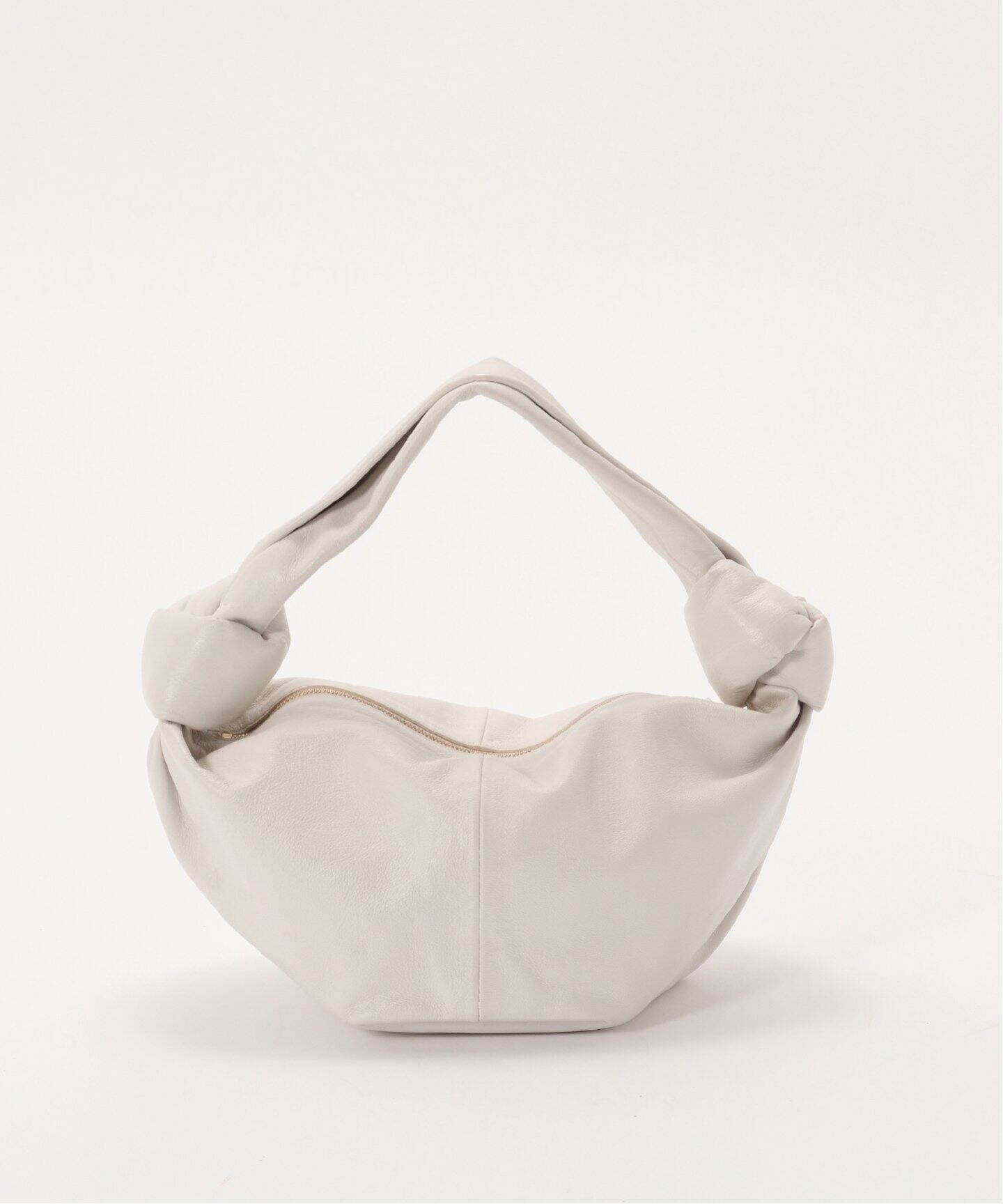 直営店☆BOTTEGA VENETA☆ Double knot レザー ハンドバッグ org.jpg