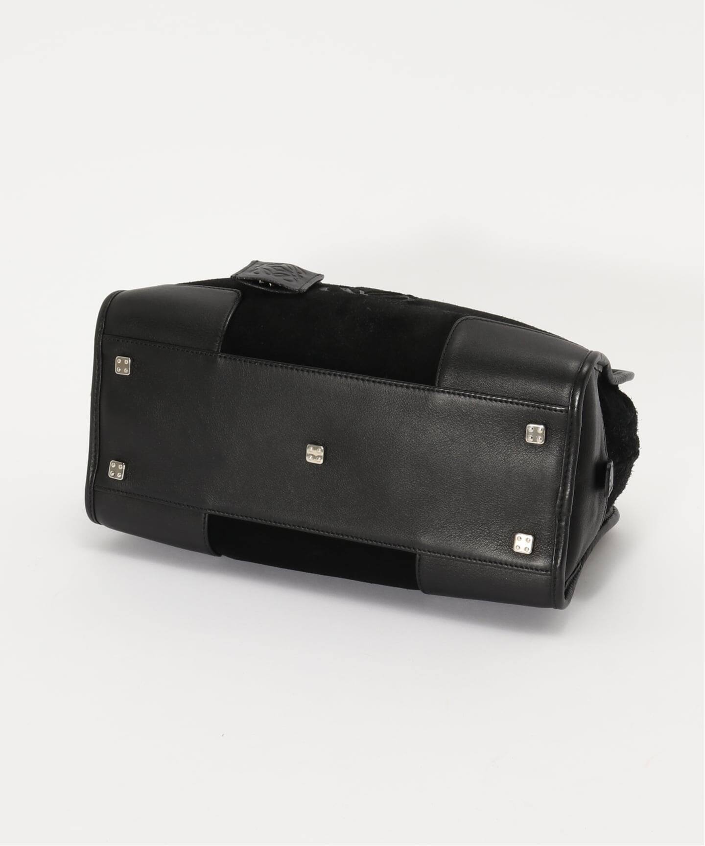 VINTAGE LOEWE/ロエベ】 Amazona 28 suede（ハンドバッグ