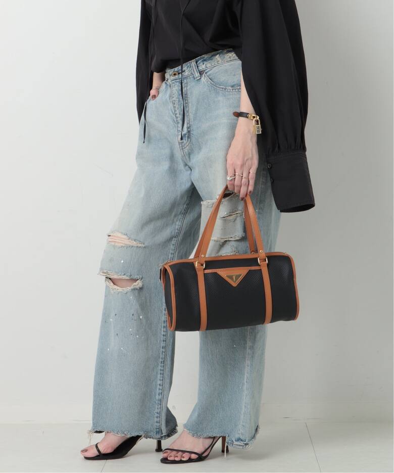 VINTAGE YSL/イヴ サンローラン】ボストンバッグ（ボストンバッグ 