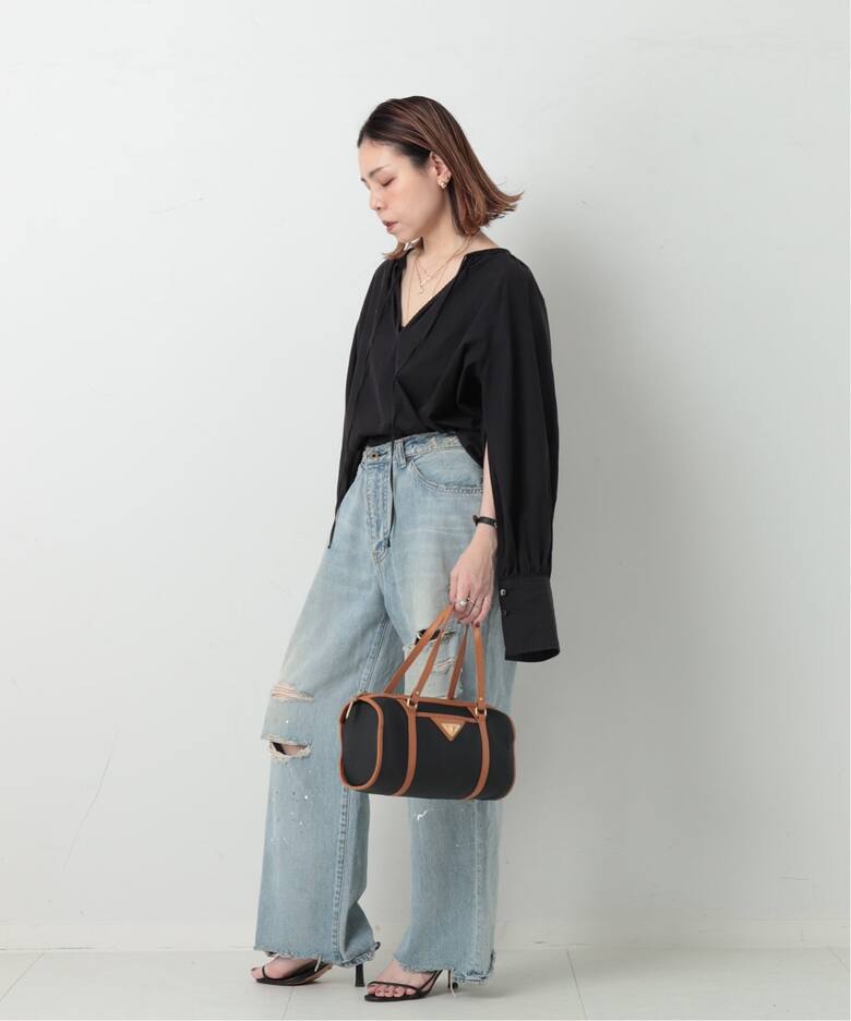 VINTAGE YSL/イヴ サンローラン】ボストンバッグ（ボストンバッグ 