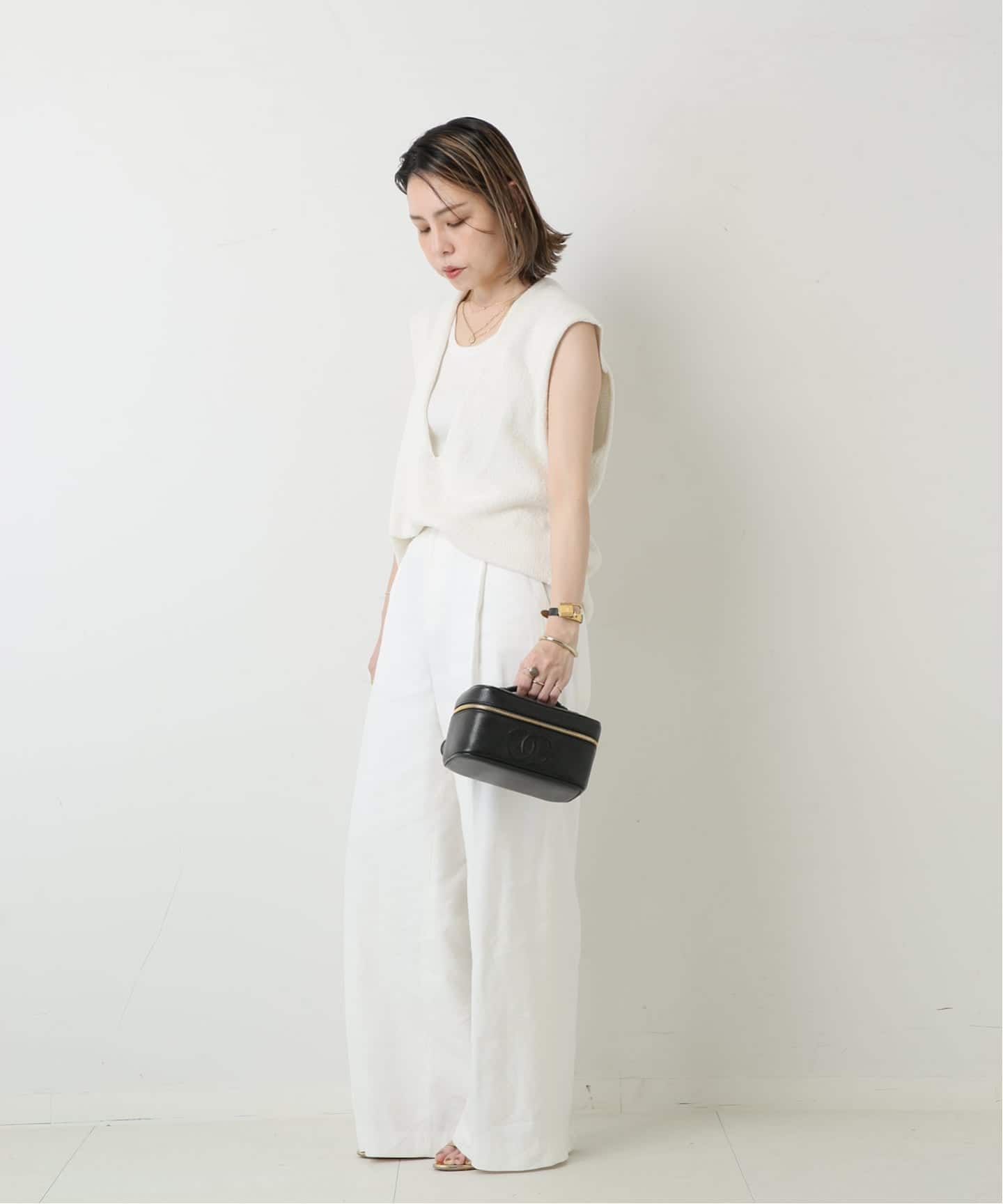 VINTAGE CHANEL/シャネル】バニティバッグ（ハンドバッグ