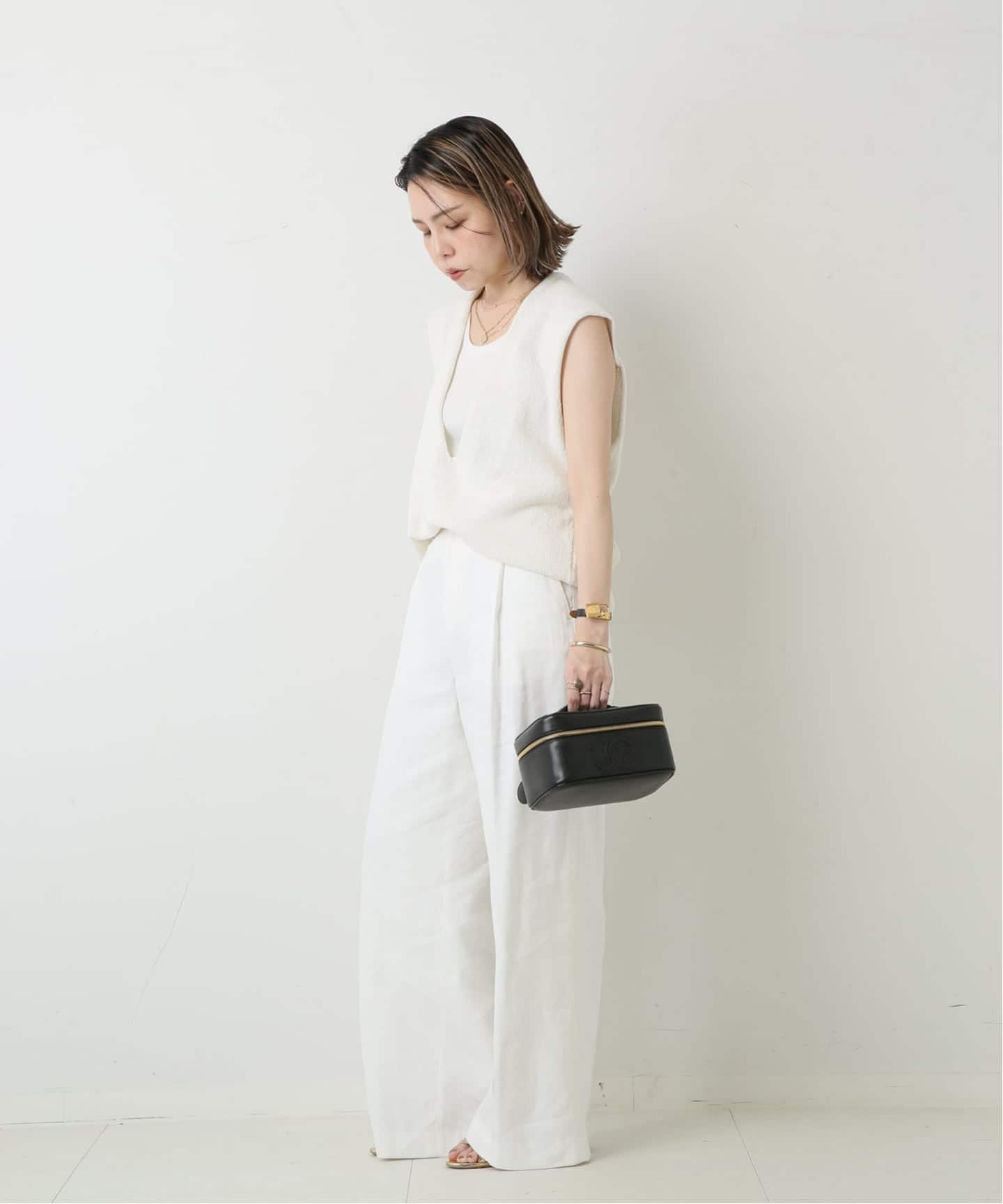 VINTAGE CHANEL/シャネル】バニティバッグ（ハンドバッグ