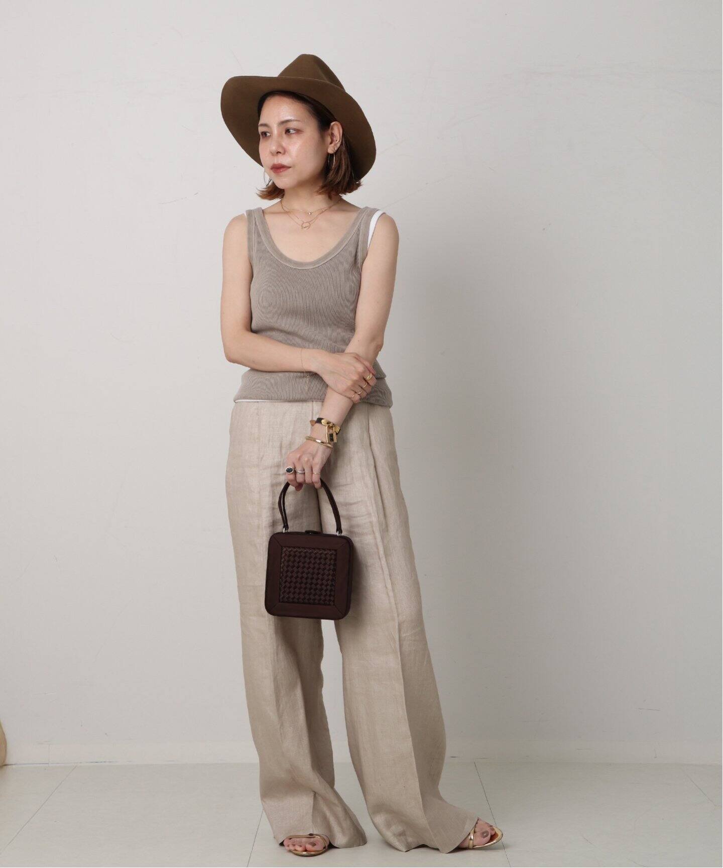 VINTAGE BOTTEGA VENETA/ボッテガ ヴェネタ】ハンドバッグ intrecciato