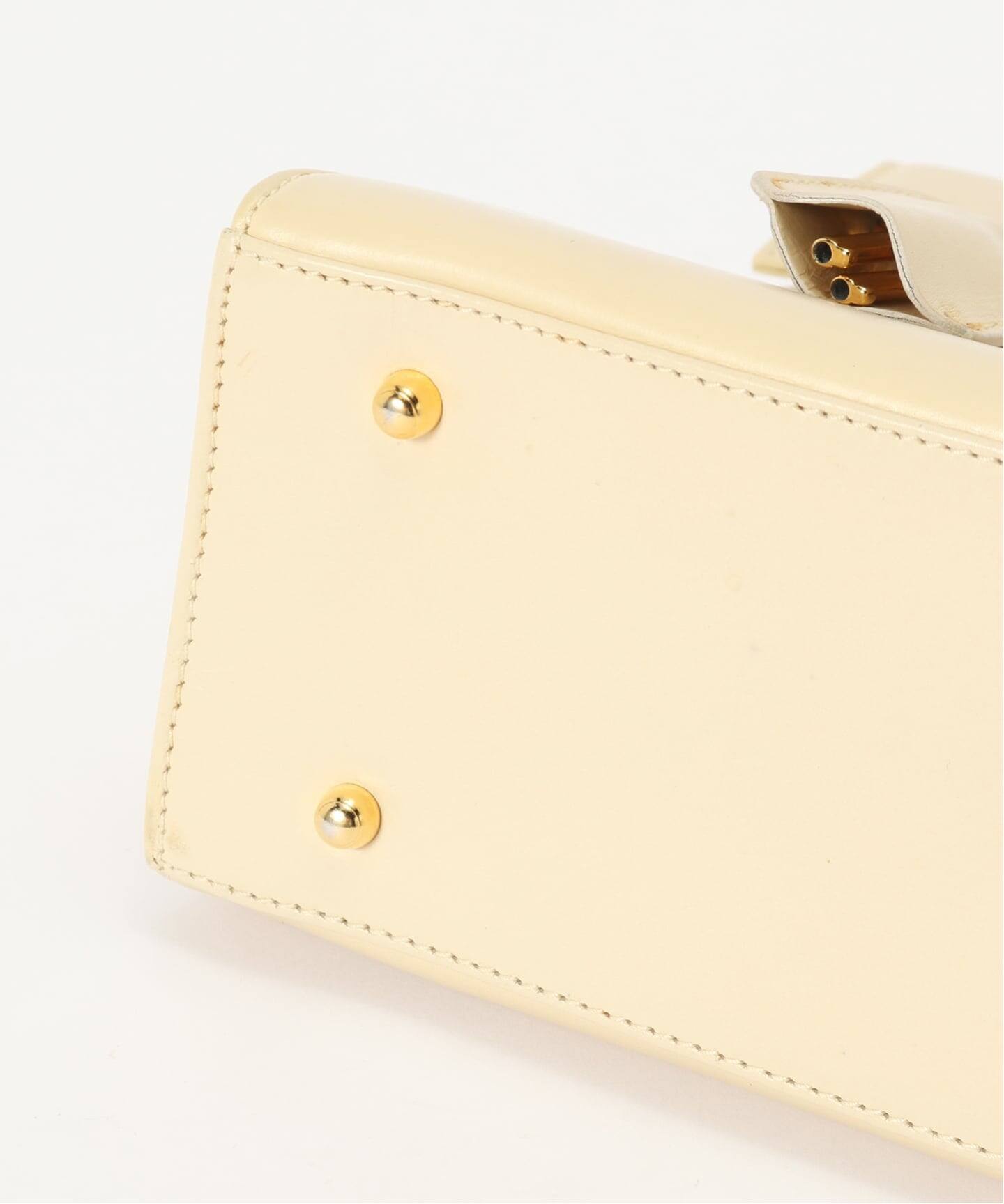VINTAGE GUCCI/グッチ】Lady lock ハンドバッグ 2way（ハンドバッグ