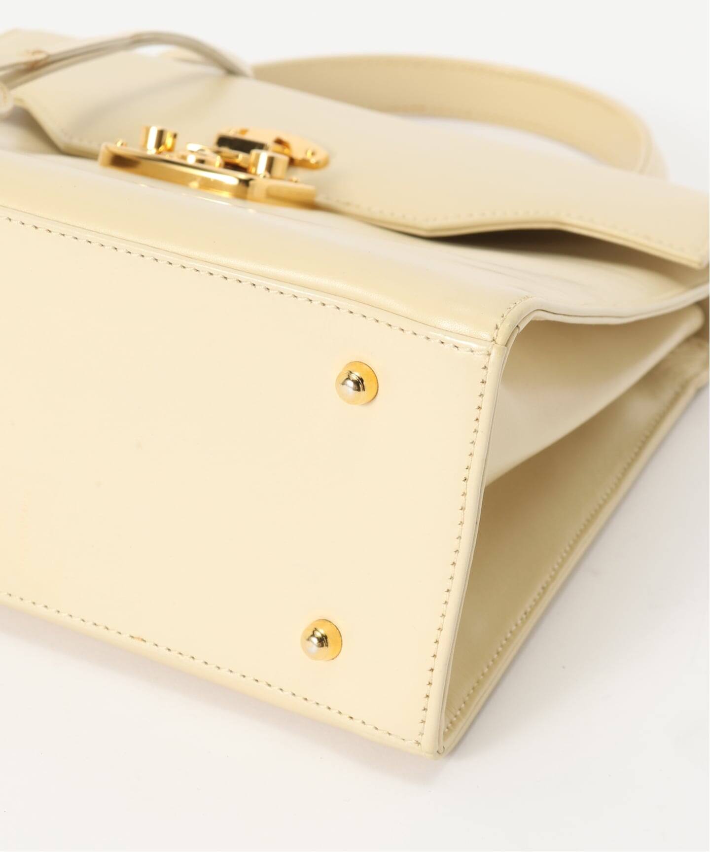VINTAGE GUCCI/グッチ】Lady lock ハンドバッグ 2way（ハンドバッグ