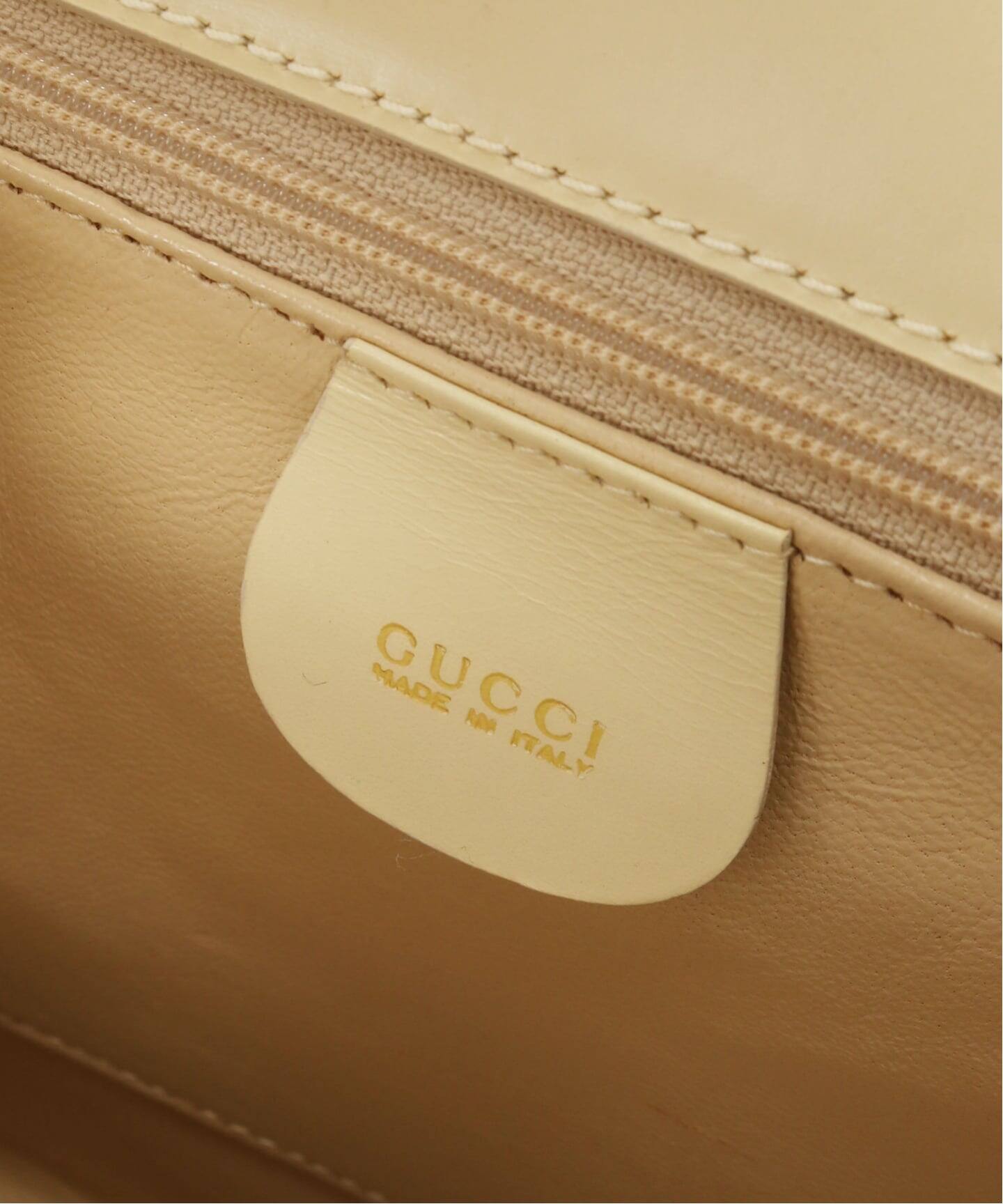 VINTAGE GUCCI/グッチ】Lady lock ハンドバッグ 2way（ハンドバッグ
