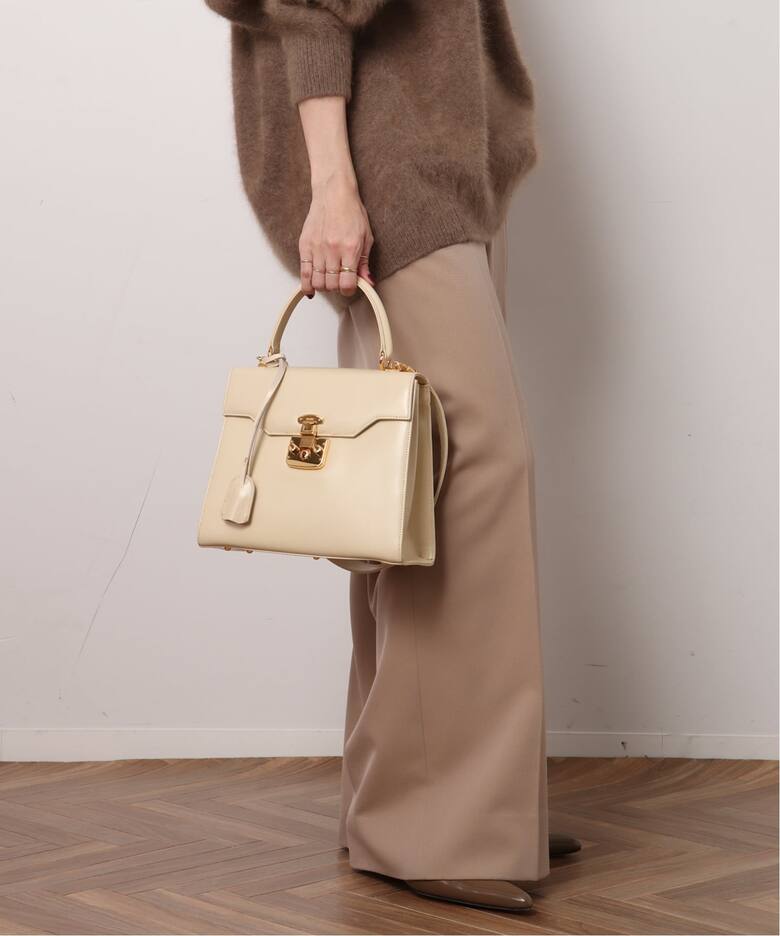 VINTAGE GUCCI/グッチ】Lady lock ハンドバッグ 2way（ハンドバッグ 