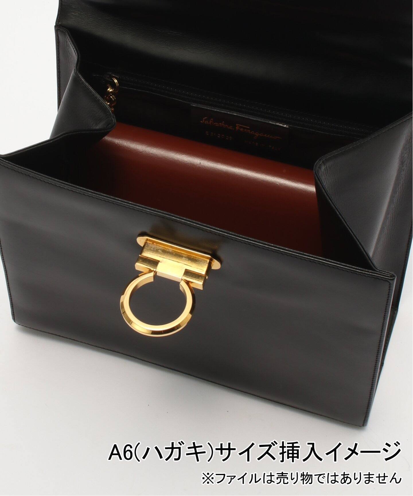 VINTAGE FERRAGAMO/フェラガモ】 Gancini 2wayバッグ