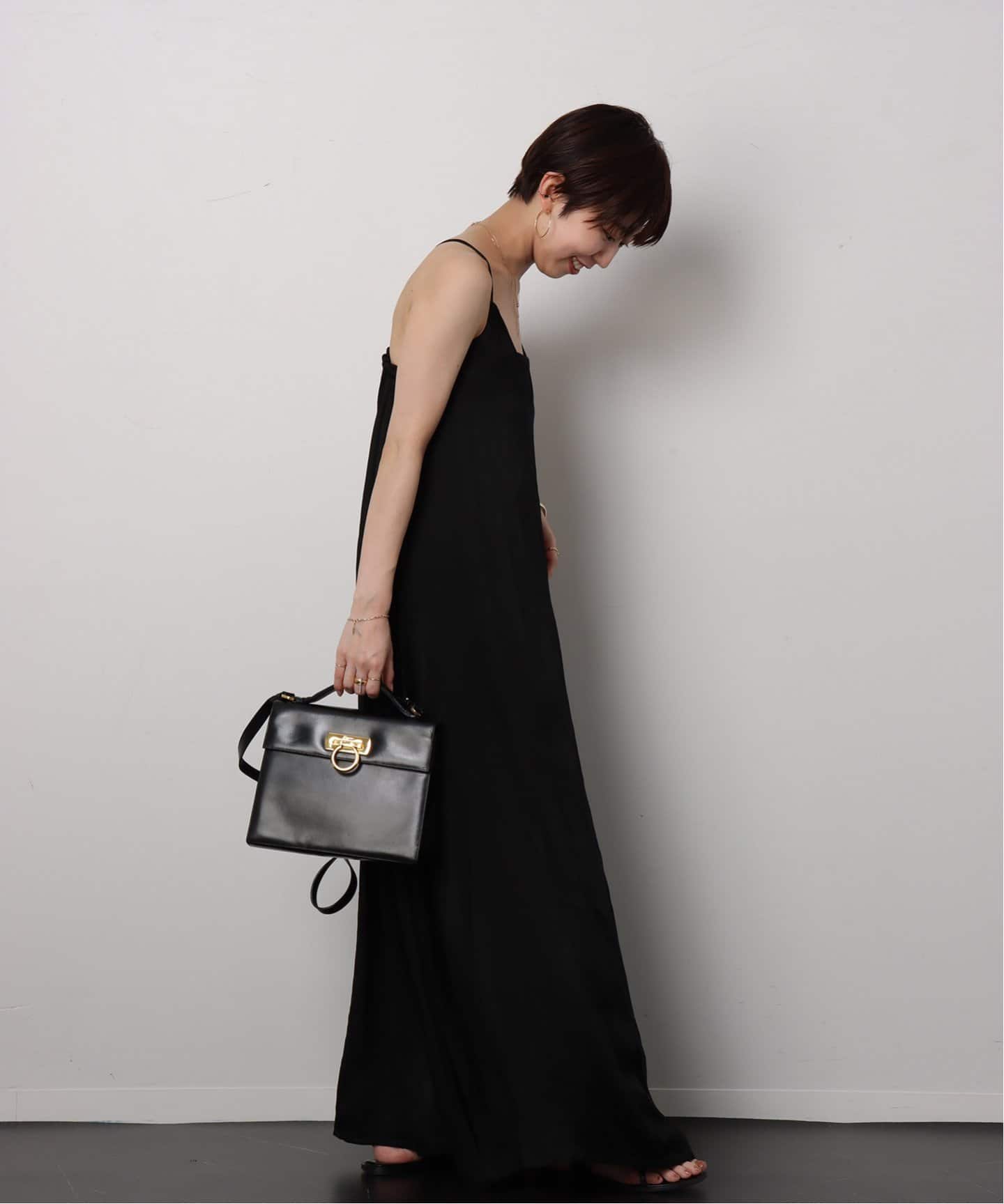 VINTAGE FERRAGAMO/フェラガモ】 Gancini 2wayバッグ（ハンドバッグ