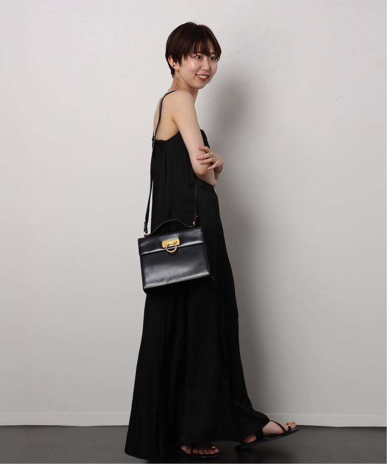 極美品✨フェラガモ ハンドバッグ 2way ノリータ 斜め掛け ブラック 黒 