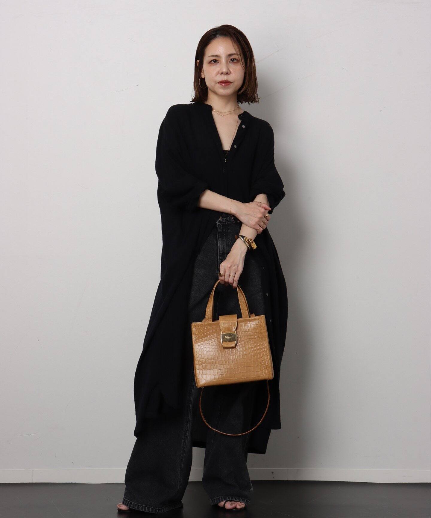 VINTAGE FERRAGAMO/フェラガモ】Vara 2wayバッグ（ハンドバッグ 