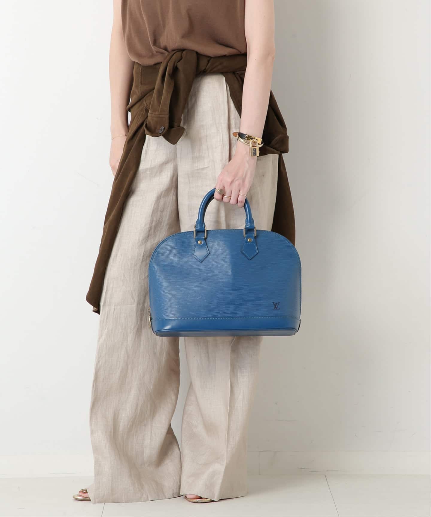 VINTAGE LOUIS VUITTON/ルイ ヴィトン】Alma epi（ハンドバッグ