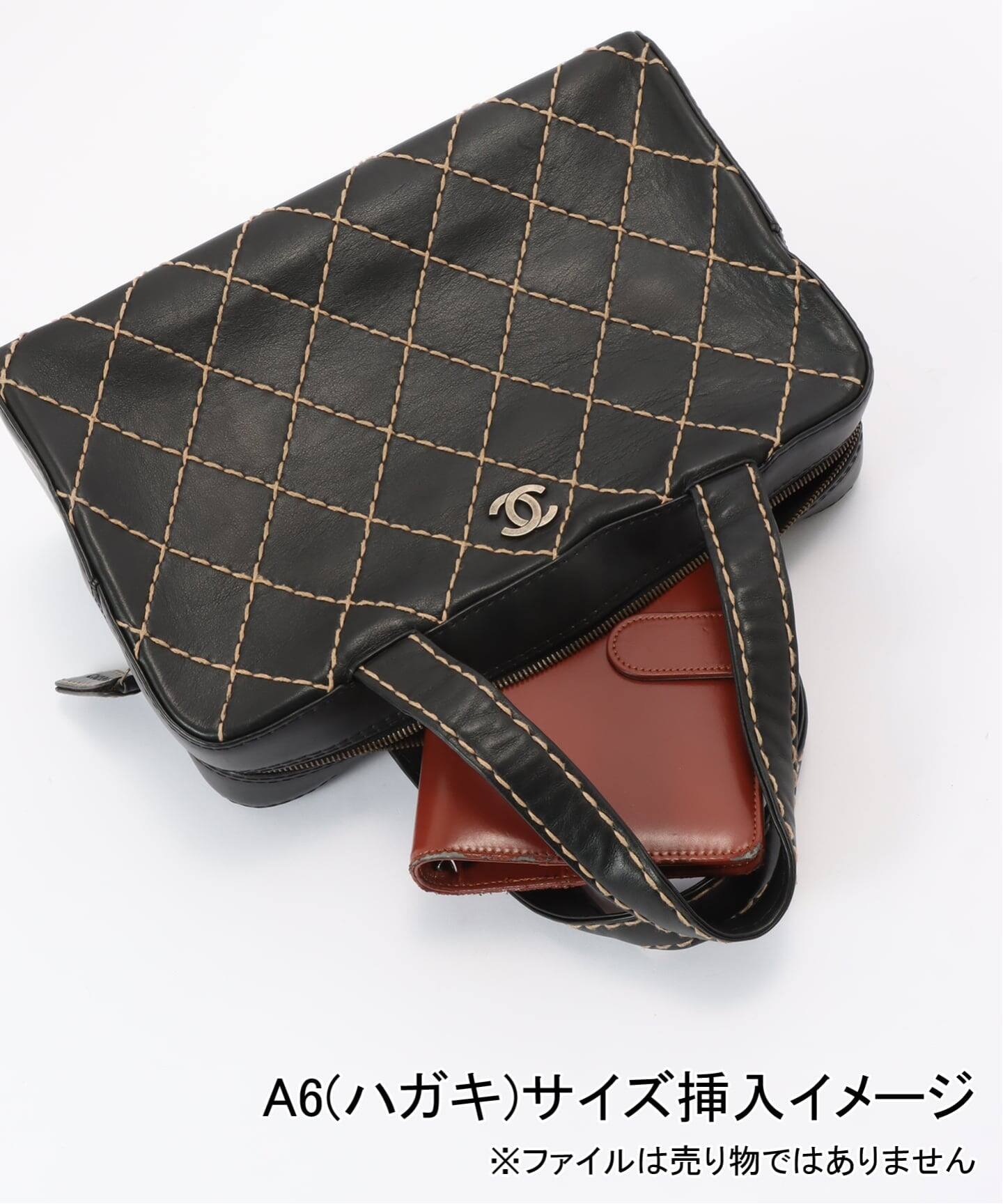 VINTAGE CHANEL/シャネル】Wild stitch ハンドバッグ（ハンドバッグ