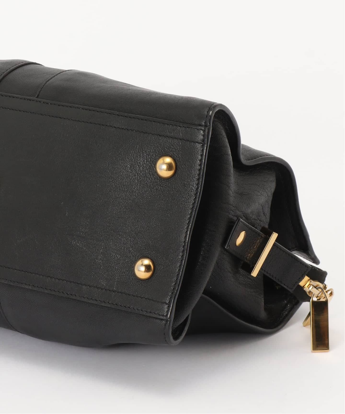 SAINT LAURENT  CABAS  ストラップ付き2wayバッグ YVES SAINT LAURENT YSL Paris Downtown 2WAY Cabas Bag