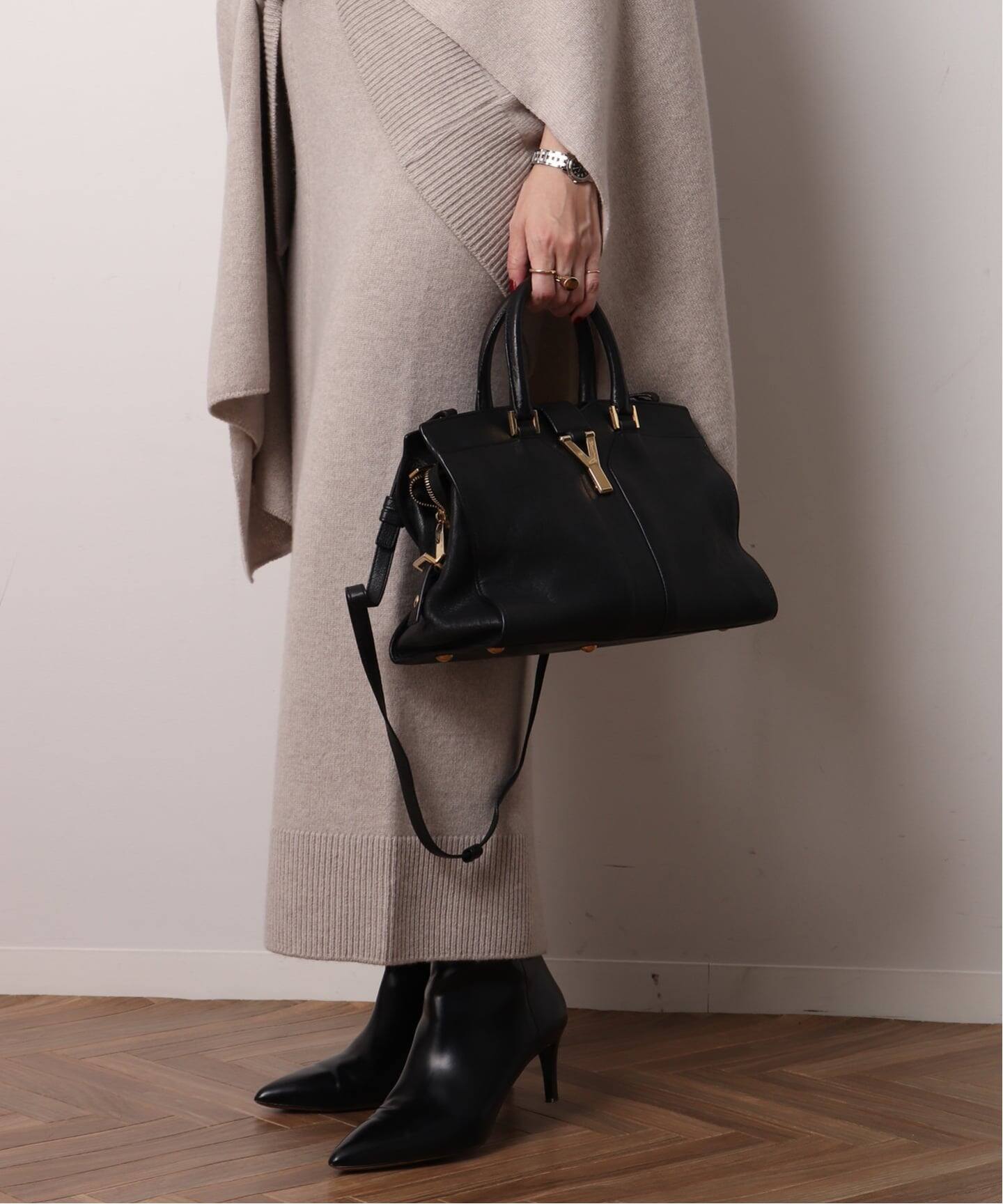 SAINT LAURENT/サンローラン】Cabas chyc 2way（ショルダーバッグ