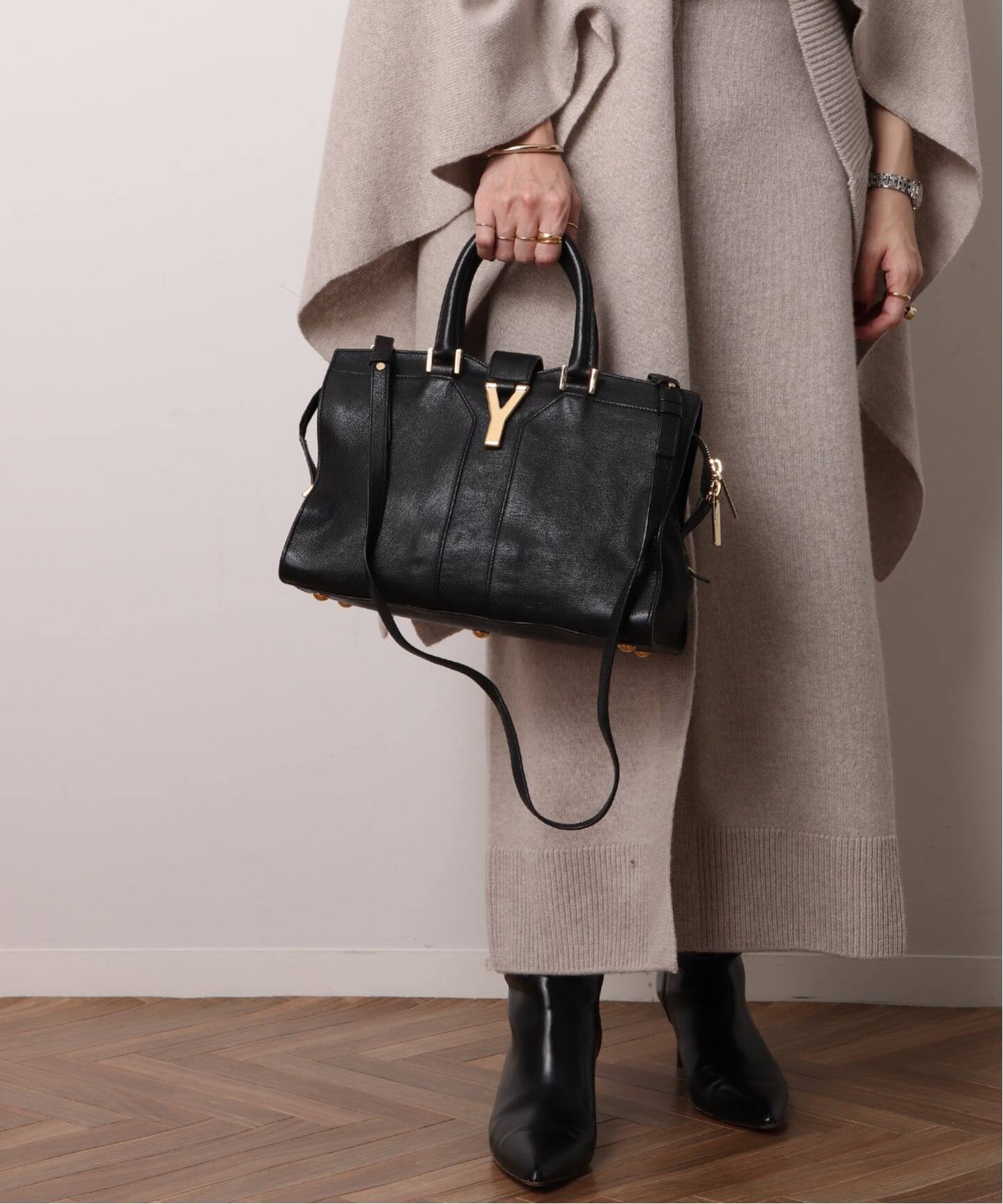 SAINT LAURENT/サンローラン】Cabas chyc 2way（ハンドバッグ