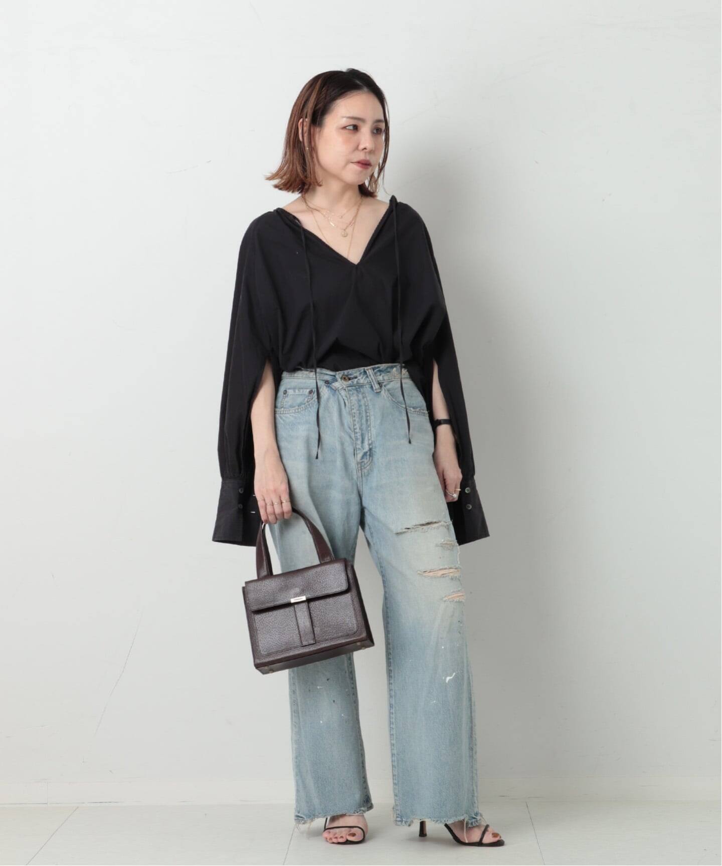 VINTAGE YSL/イヴ サンローラン】ハンドバッグ（ハンドバッグ