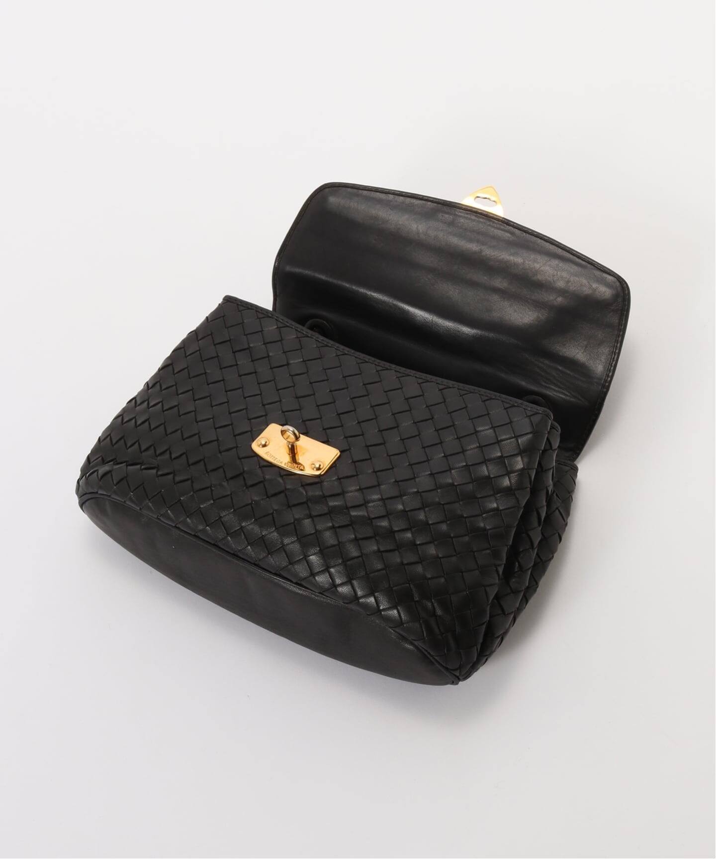 VINTAGE BOTTEGA VENETA/ボッテガ ヴェネタ】ハンドバッグ intrecciato